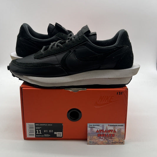 Size 11 - Nike sacai x LDWaffle Black Nylon (BV0073-002)