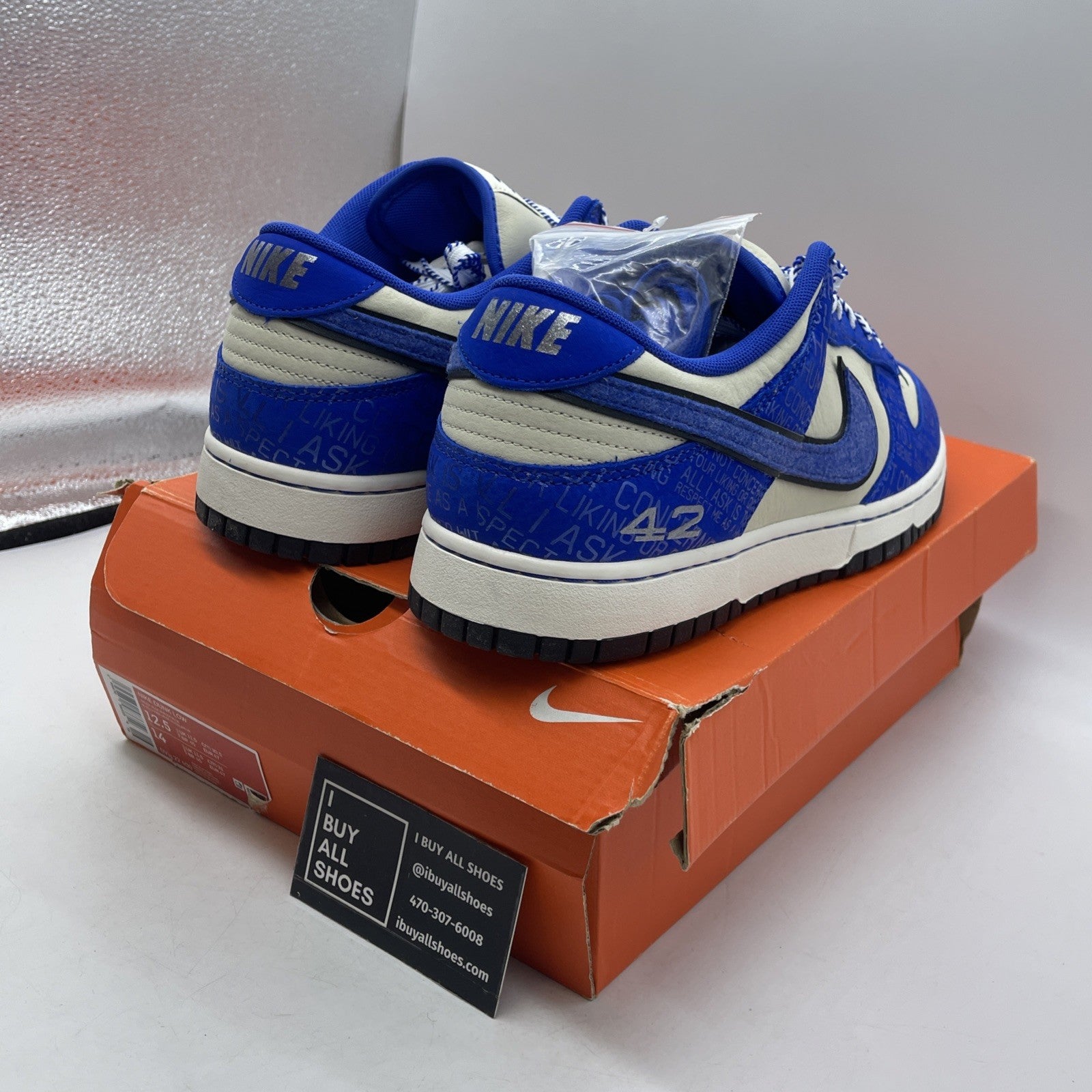 Size 12.5 - Nike Dunk Low Jackie Robinson (DV2122-400)