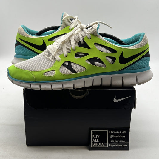 Size 13 - Nike Free Run 2 Apple Green Running Nike ID (466985-991)