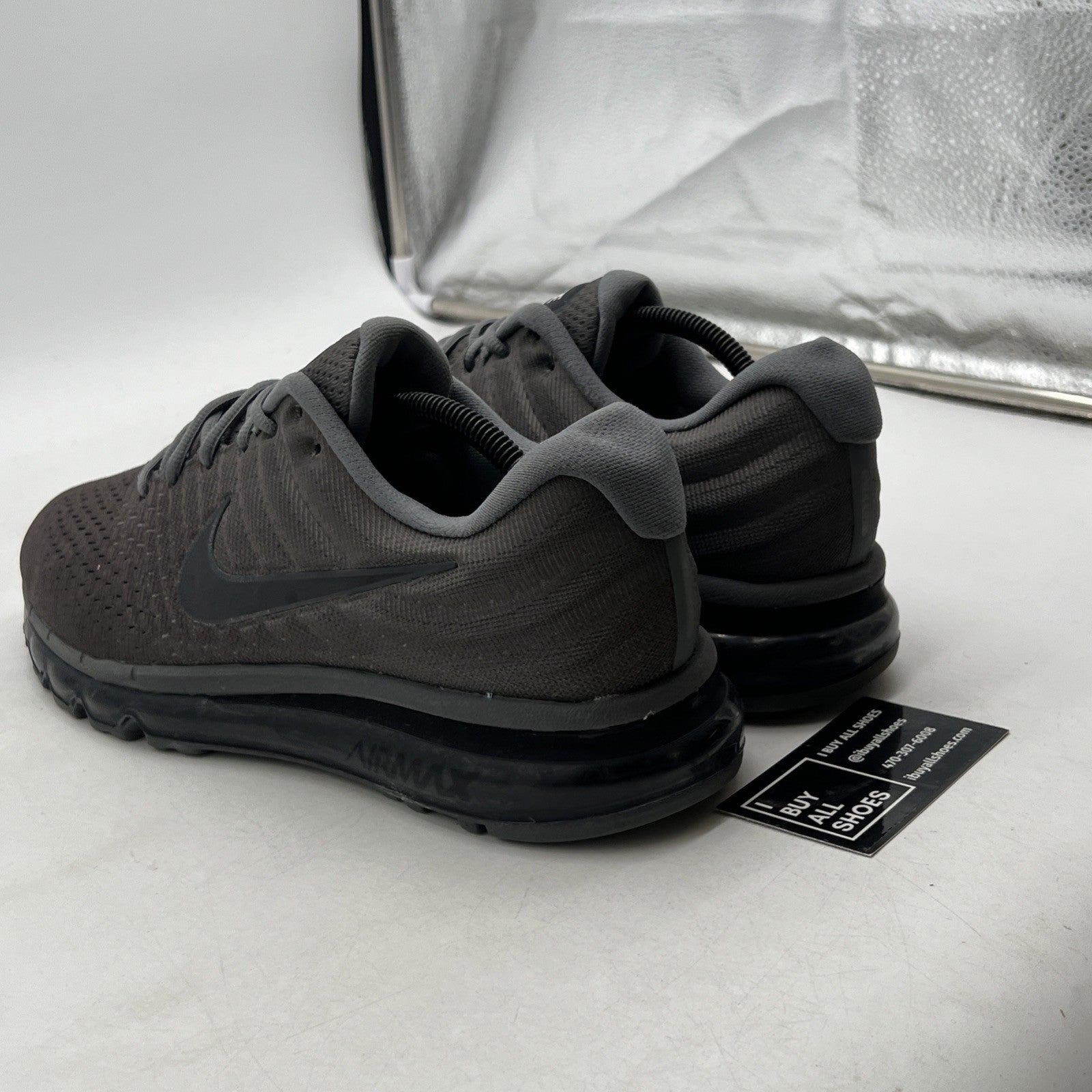 Size 11 - Nike Air Max 2017 Cool Grey - (849559-008)
