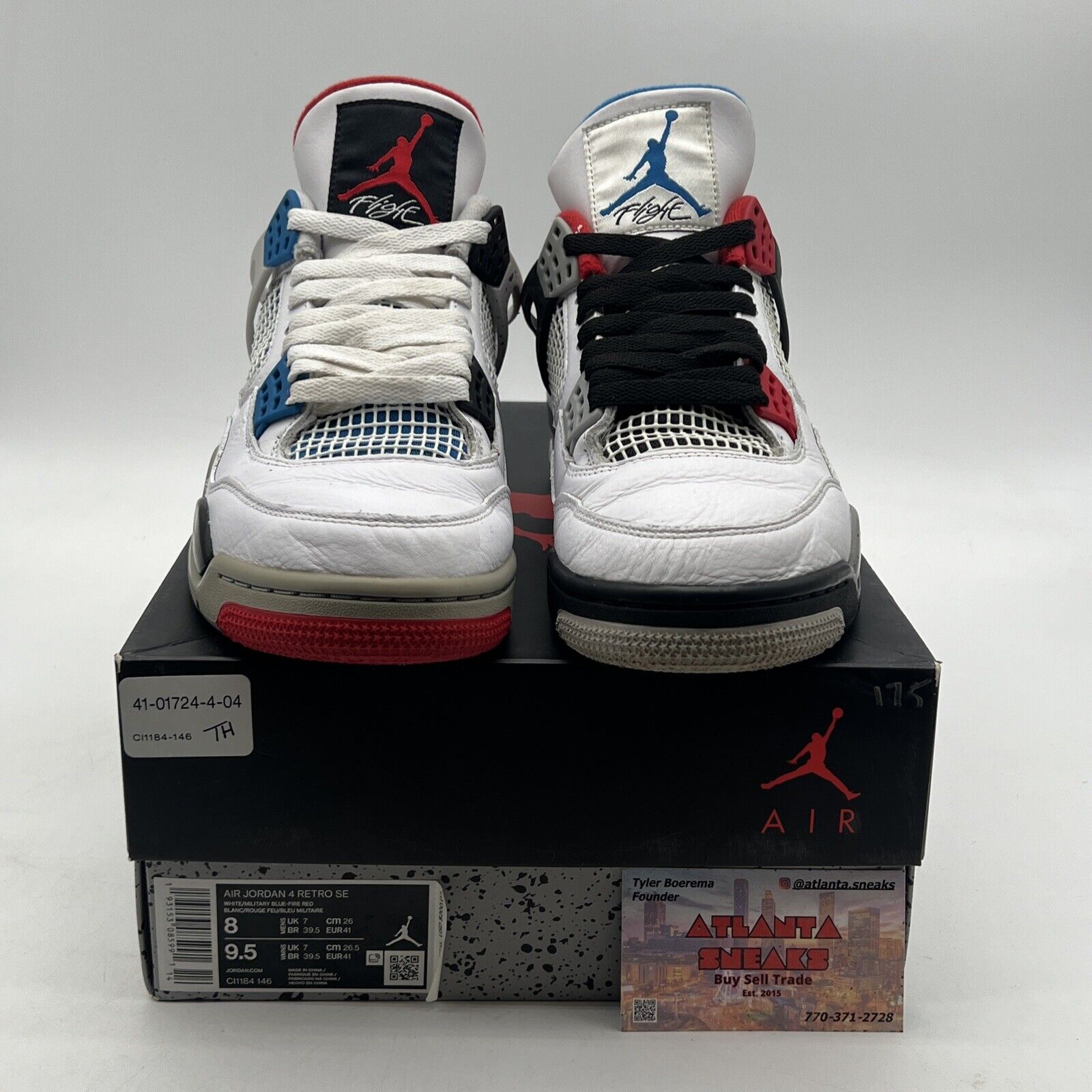 Size 8 - Air Jordan 4 Retro SE Mid What The 4 (CL1184-146)