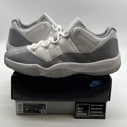 Size 14 - Air Jordan 11 Retro Low Cement Grey (AV2187-140)
