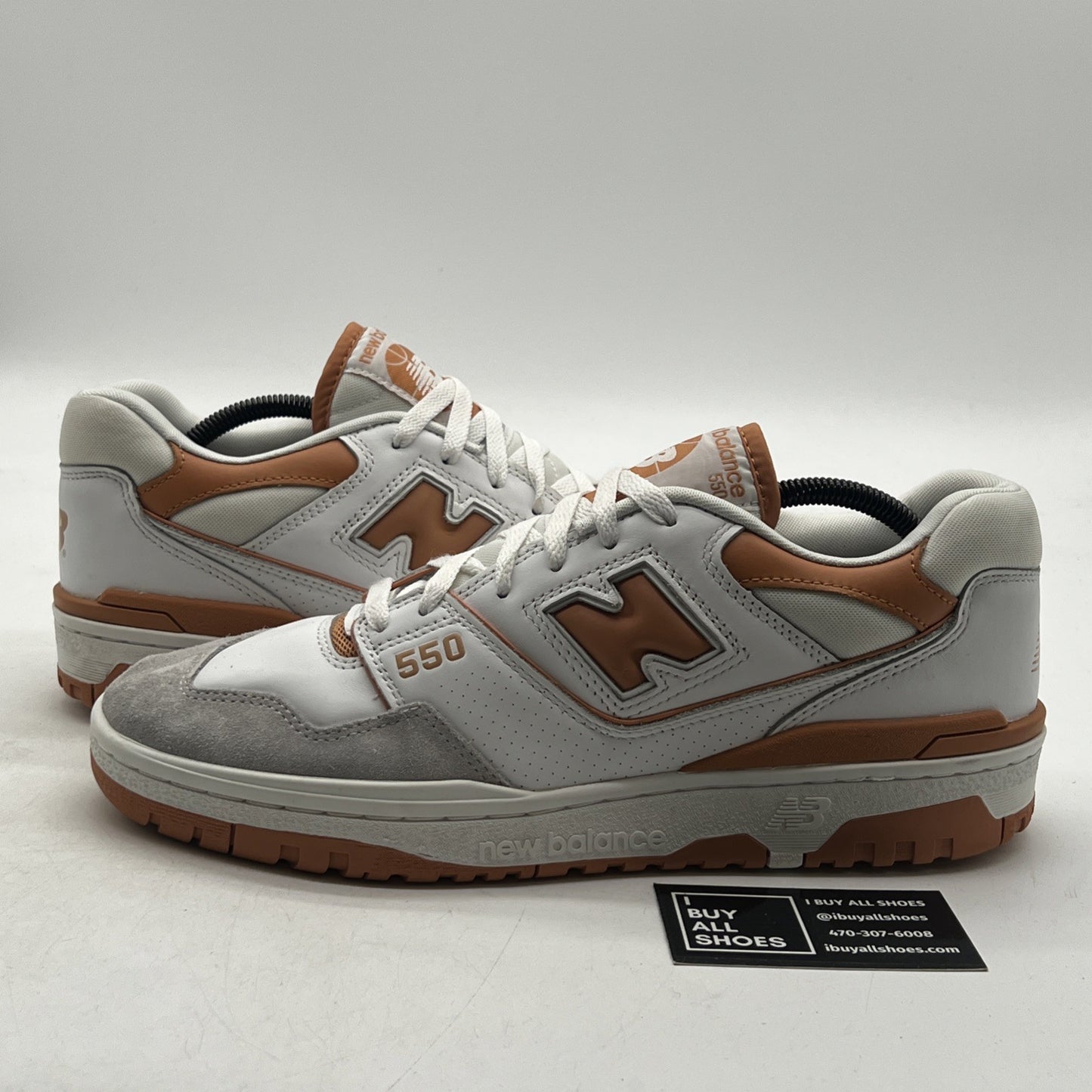 Size 12 - New Balance 550 Burnt Orange (BB550LSC)