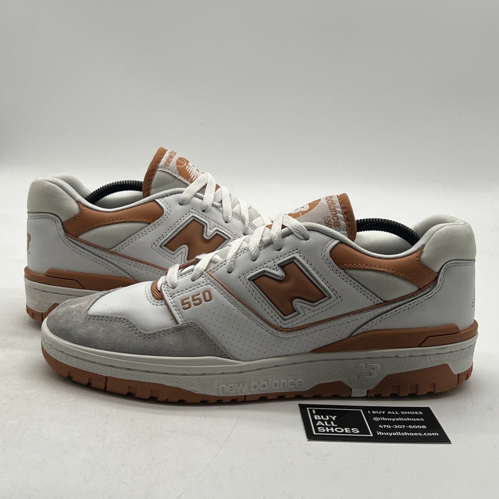 Size 12 - New Balance 550 Burnt Orange (BB550LSC)