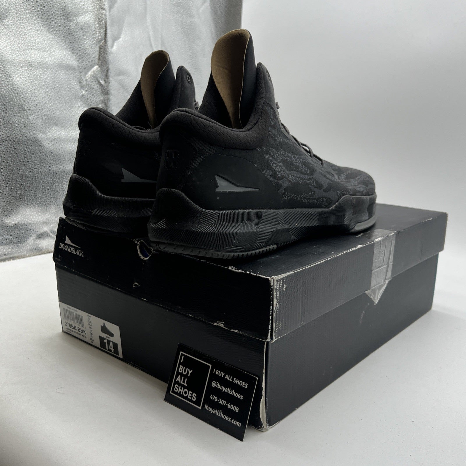 Size 14 - BrandBlack Rare Metal Sneakers (270BB/BBK)