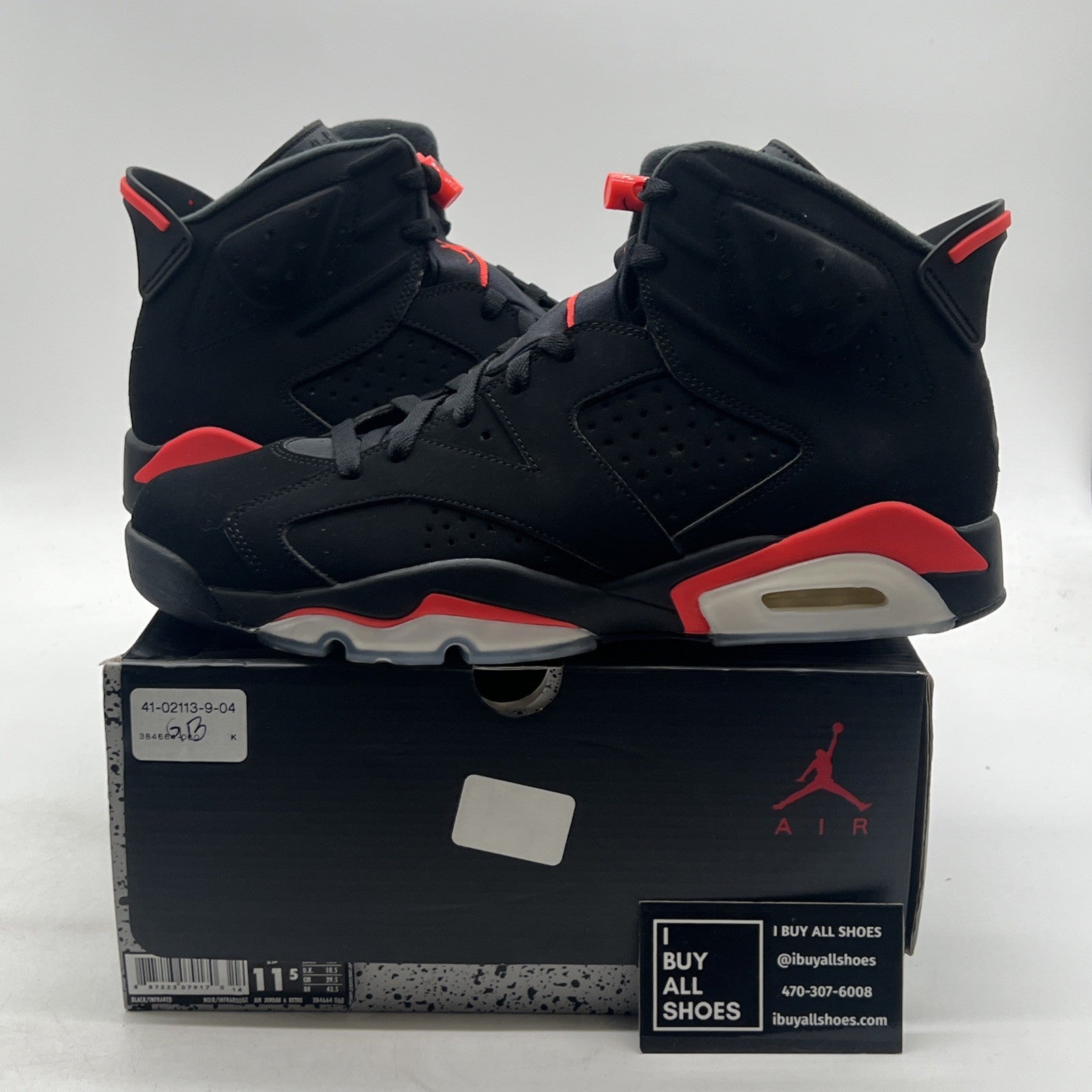 Size 11.5 - Air Jordan 6 Retro Mid Infrared (384664-060)