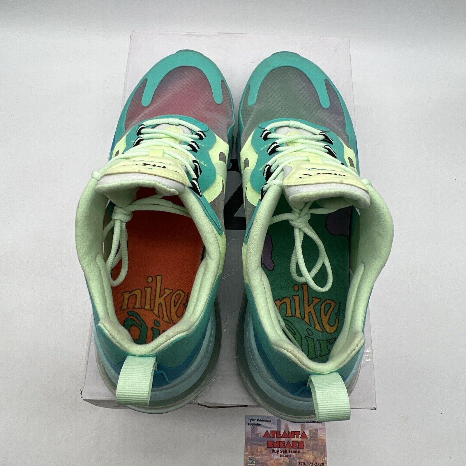 Size 12 - Nike Air Max 270 React Psychedelic Art (AO4971-301)