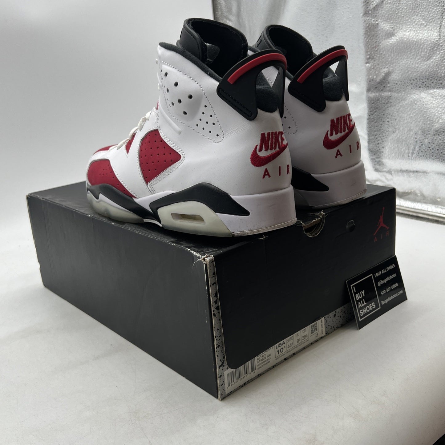 Size 10.5 - Air Jordan 6 Retro OG Mid Carmine (CT8529-106)