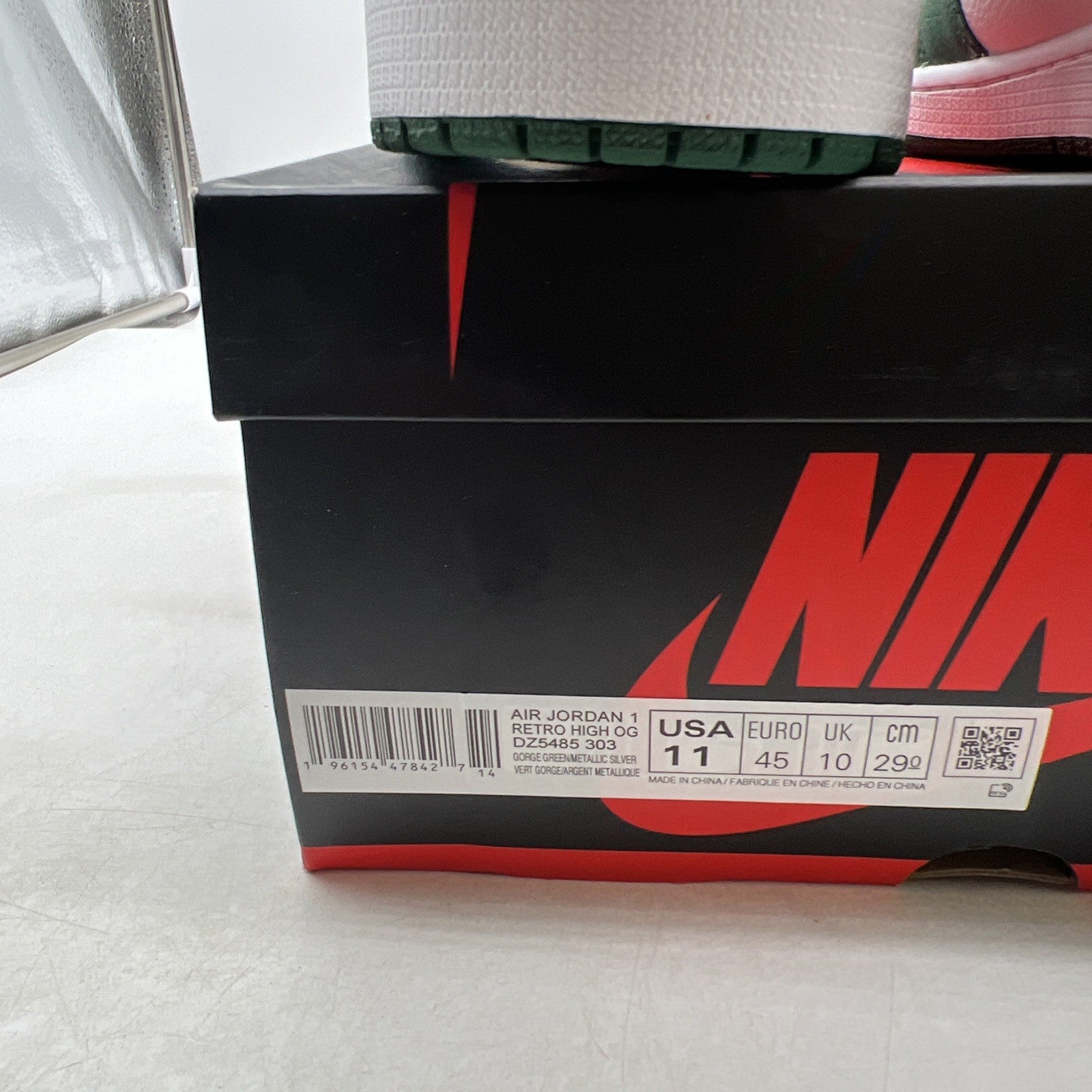 Size 11 - Air Jordan 1 Retro OG High Gorge Green (DZ5485-303)