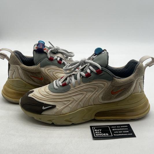 Size 9.5 - Travis Scott x Nike Air Max 270 React ENG Cactus Trails (CT2864-200)