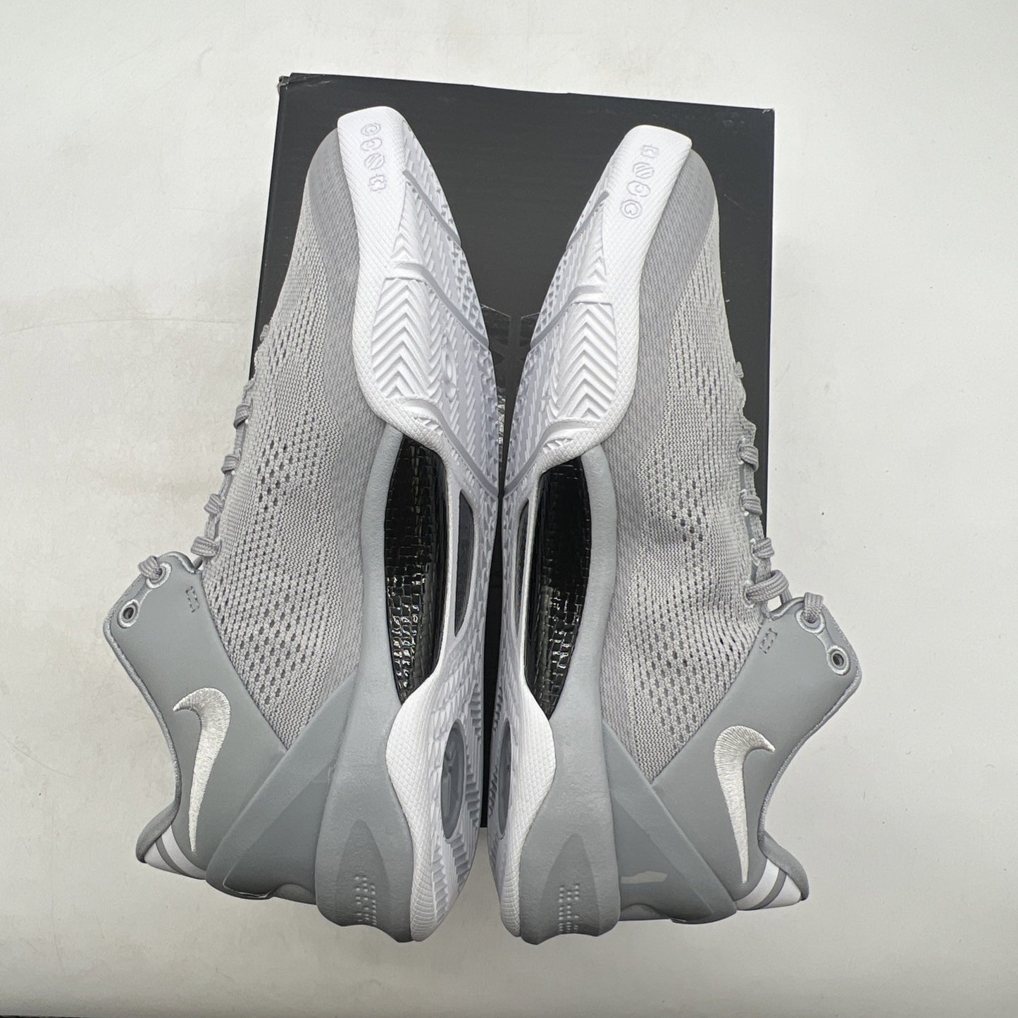 Size 5.5Y - Nike Kobe  (FN0266-003) Wolf Grey/White