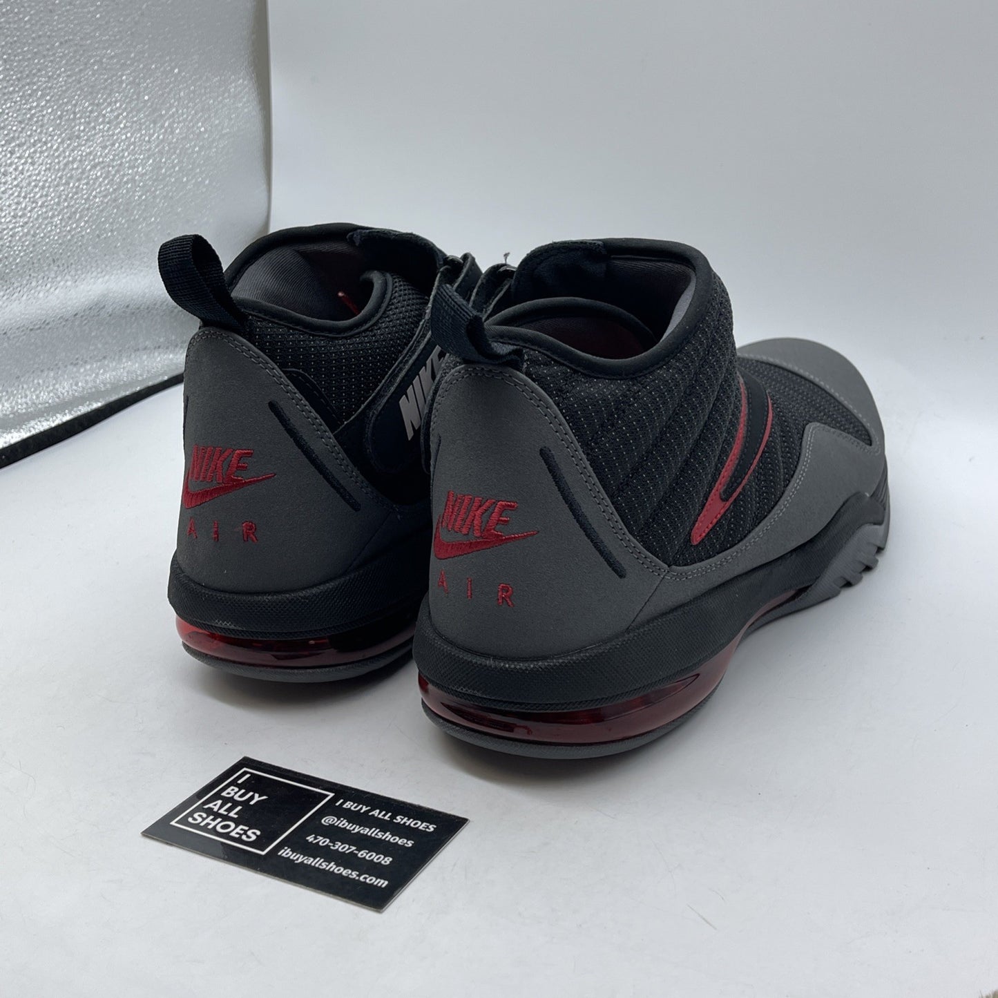 Size 13 - Nike Air Max Shake Evolve Black Grey Suede (511494-006)