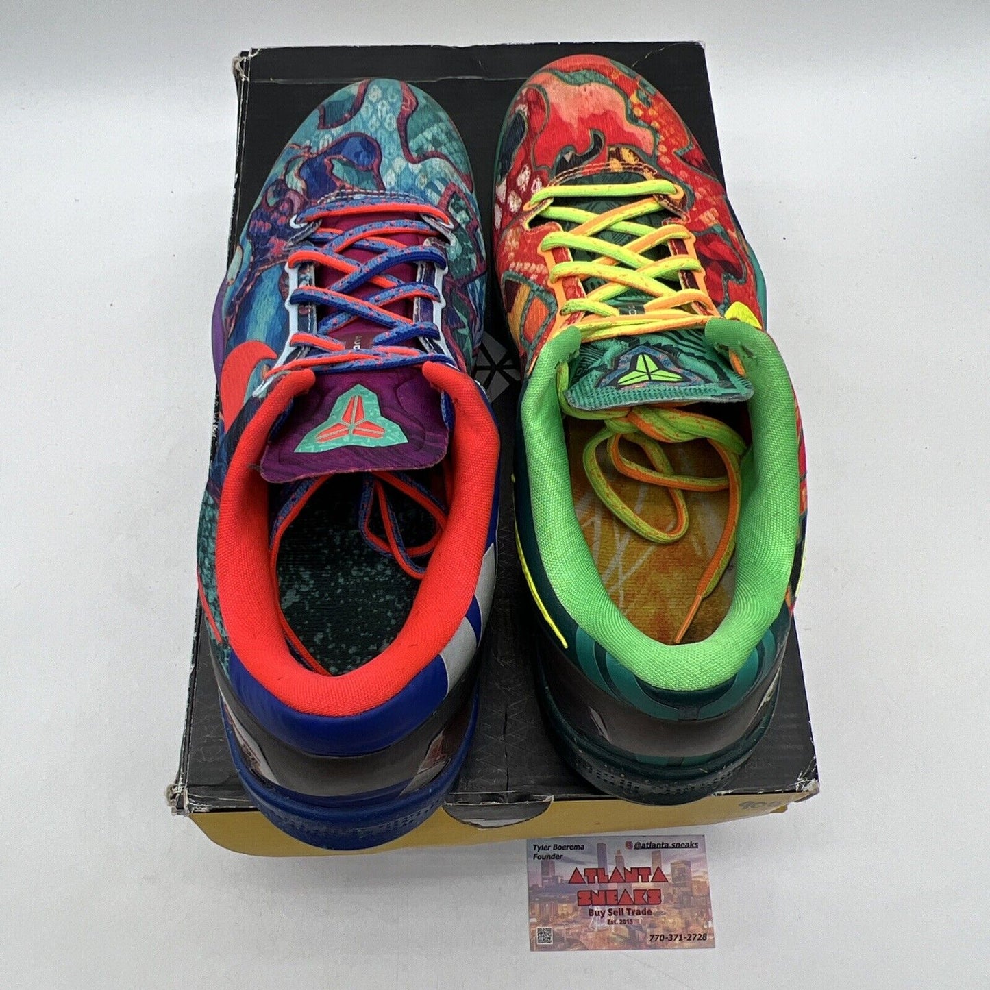 Size 13 - Nike Kobe 8 Premium What The Kobe (635438-800)