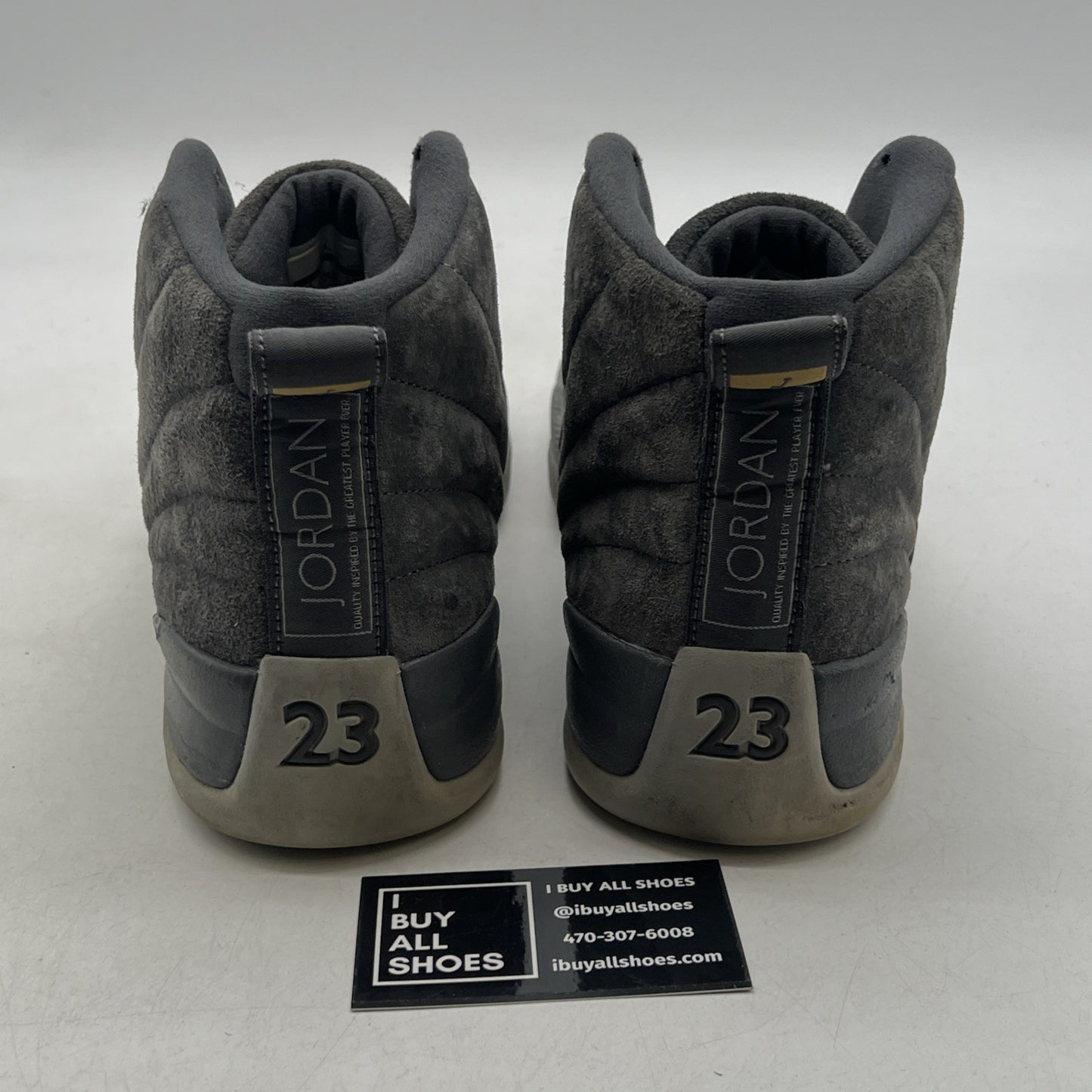 Size 12 - Air Jordan 12 Retro Dark Grey (130690-005)