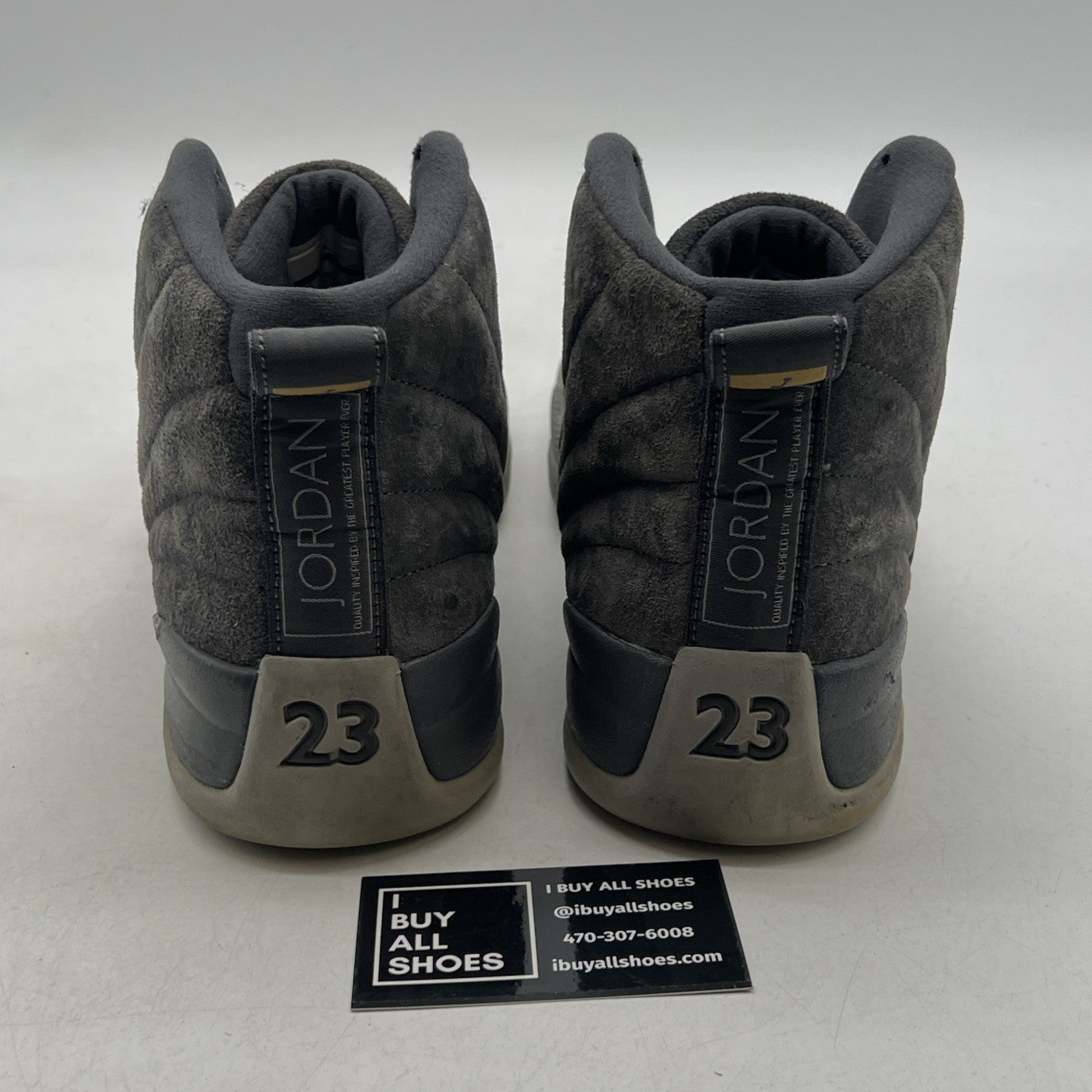 Size 12 - Air Jordan 12 Retro Dark Grey (130690-005)