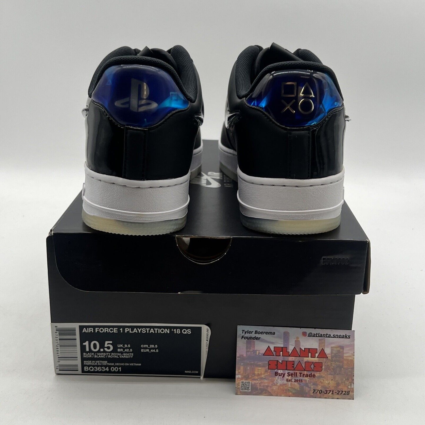 Size 10.5 - Nike Playstation x Air Force 1 '18 QS Low Playstation (BQ3634-001)