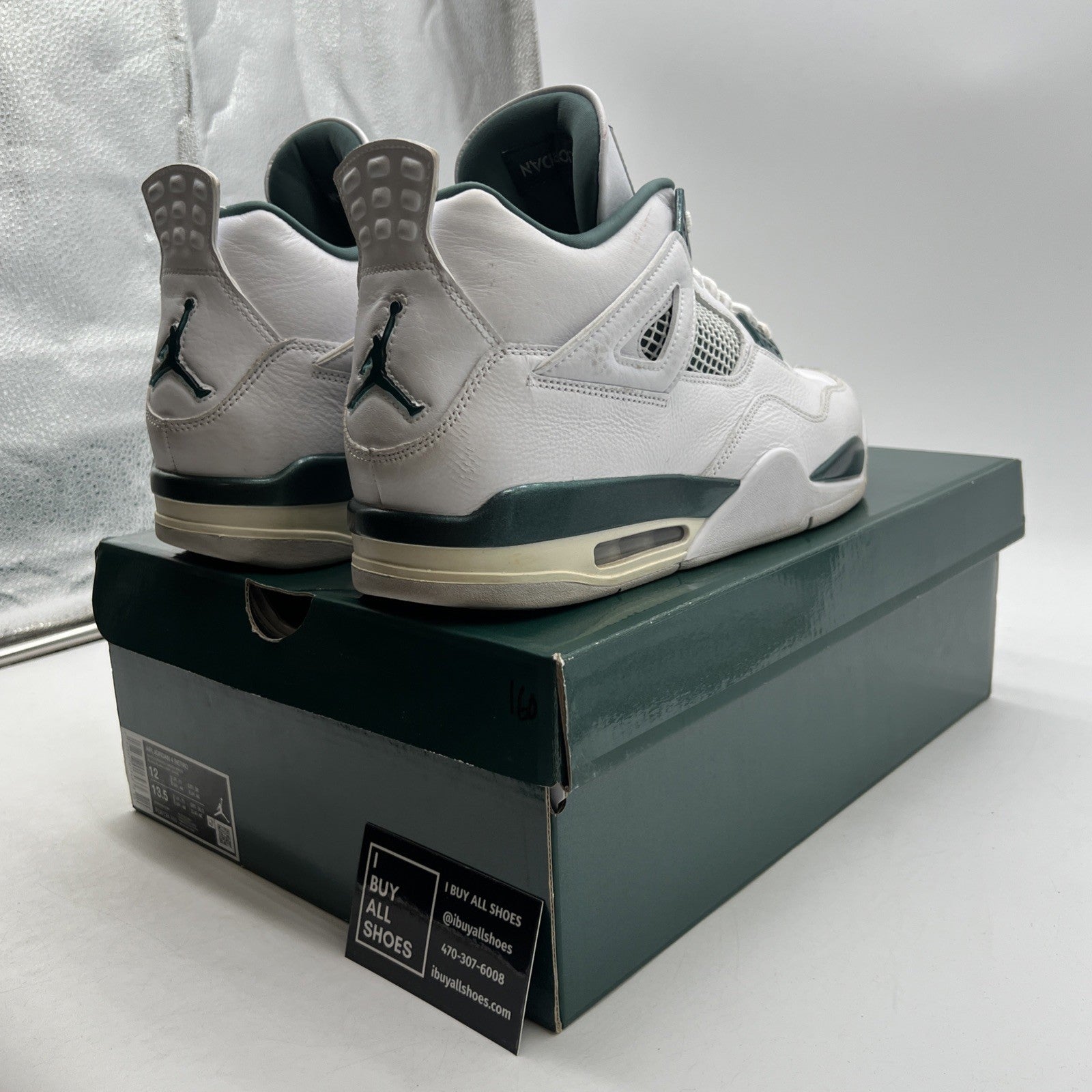 Size 12 - Air Jordan 4 Retro Oxidized Green (FQ8138-103)