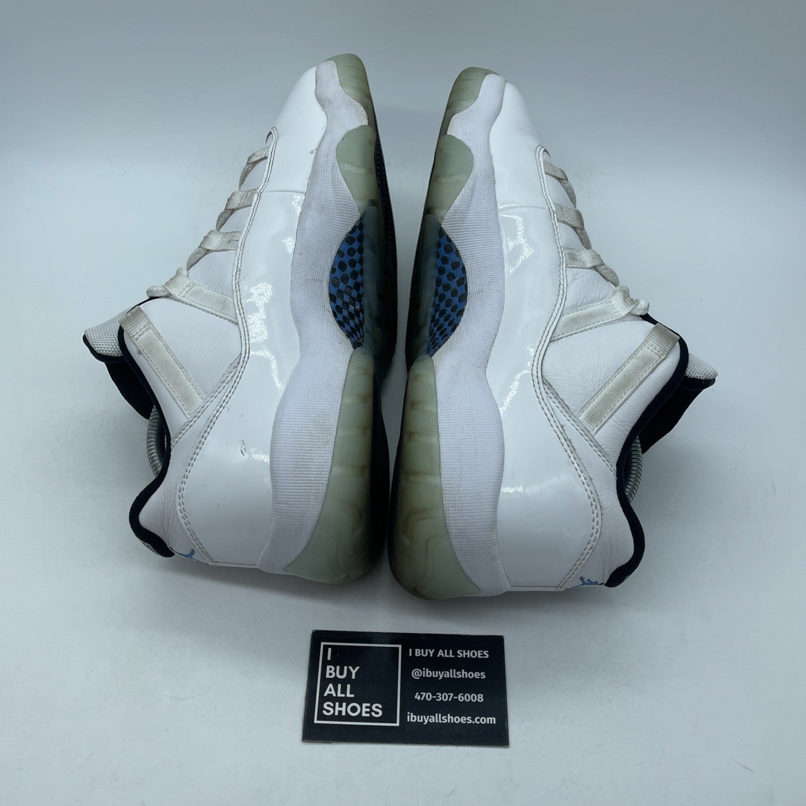 Size 10 - Jordan 11 Retro Low Legend Blue White Leather (AV2187-117)