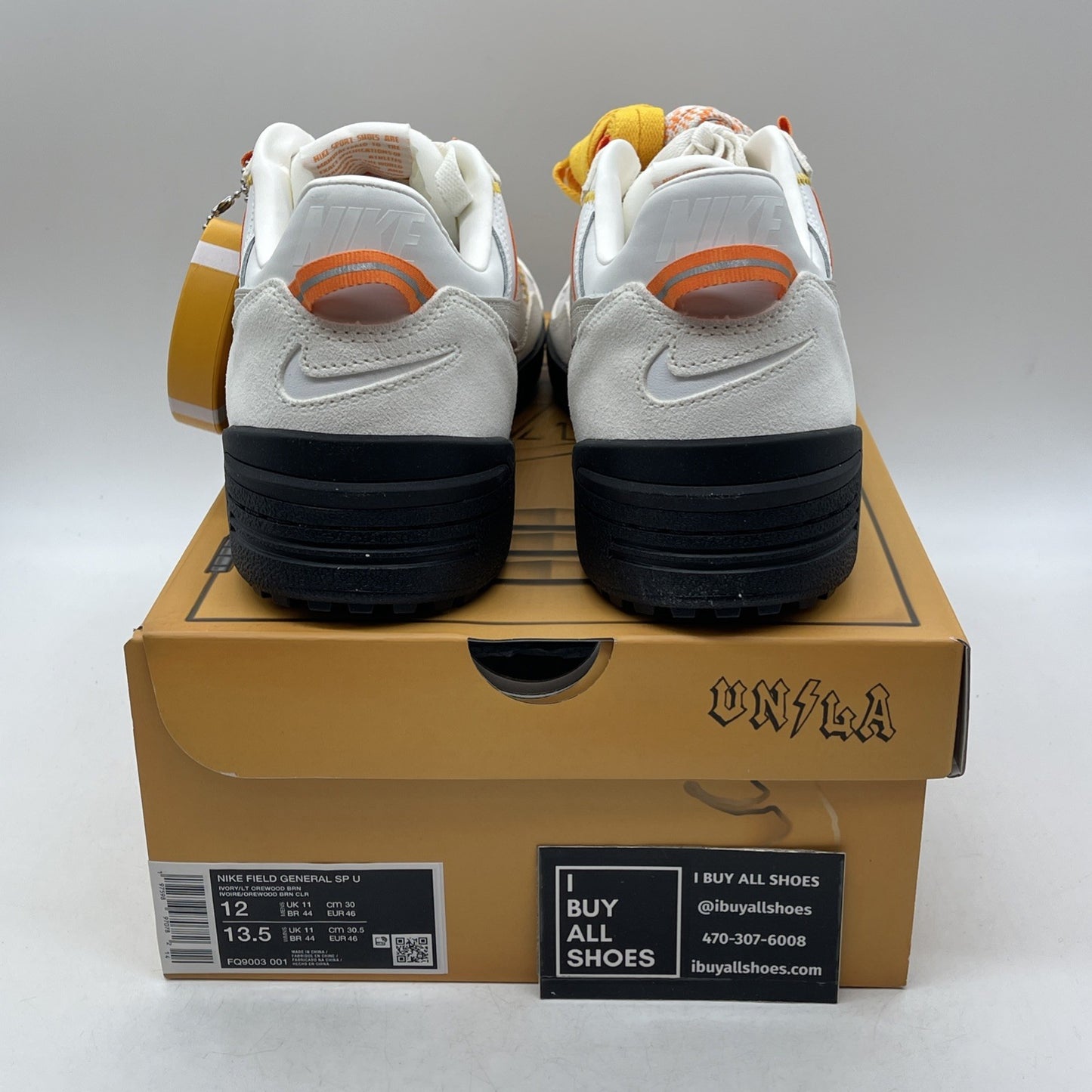 Size 12 - Union LA x Nike Field General Ivory (FQ9003-001)