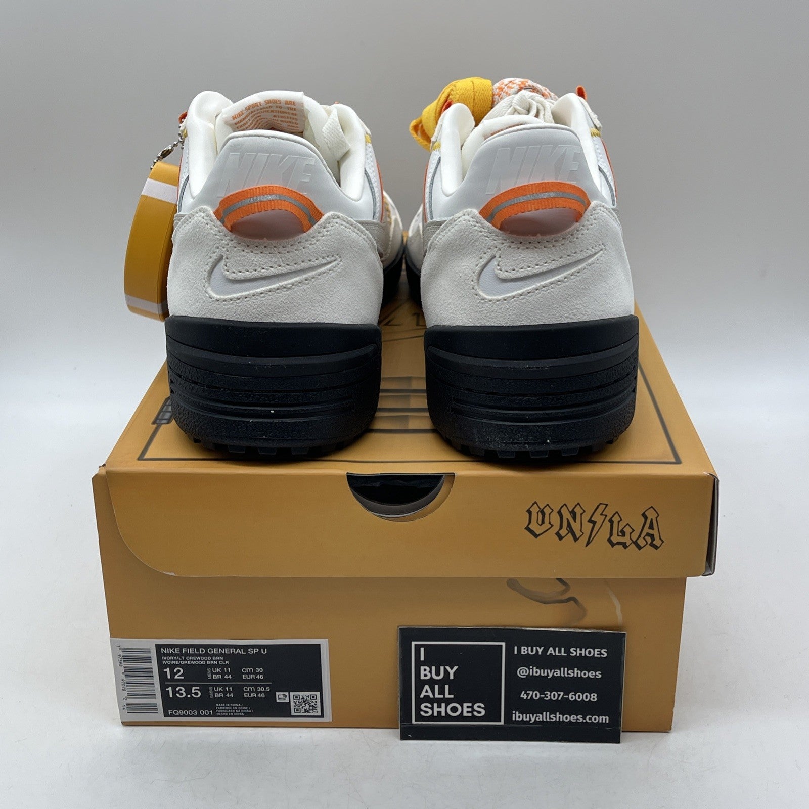 Size 12 - Union LA x Nike Field General Ivory (FQ9003-001)