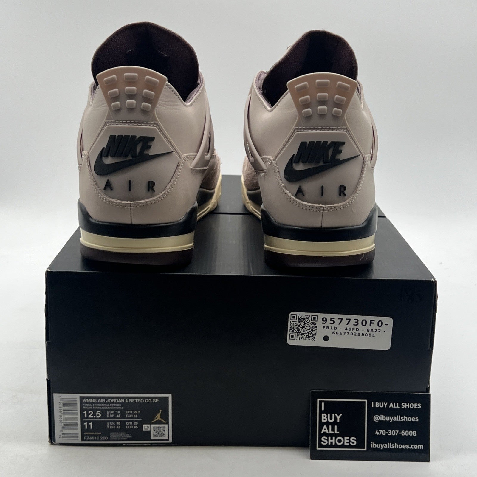 Size 12.5 - A Ma Maniére x Air Jordan 4 Retro While You Were Sleeping W