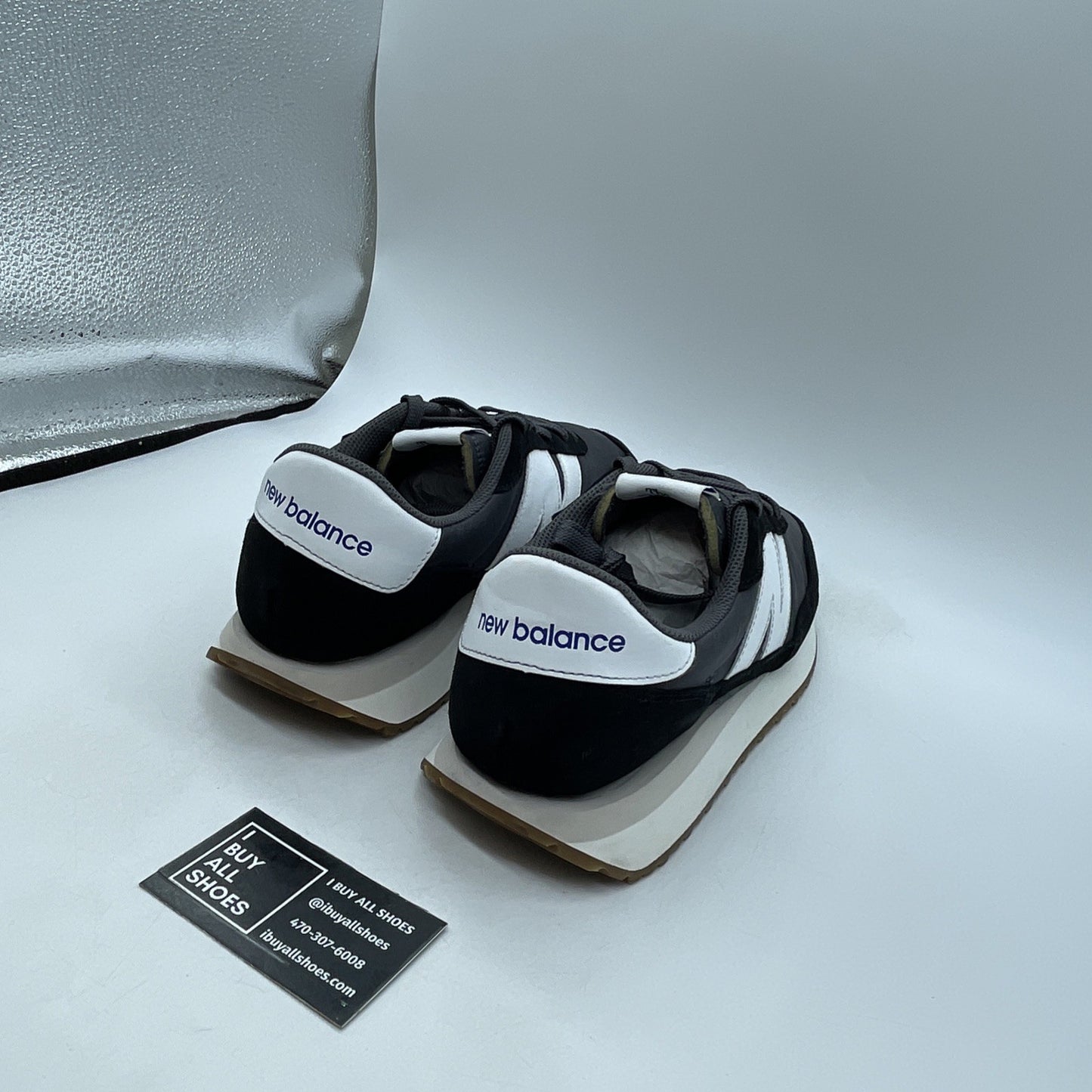 Size 10.5 - New Balance 237v1 Black Magnet (MS237GA)