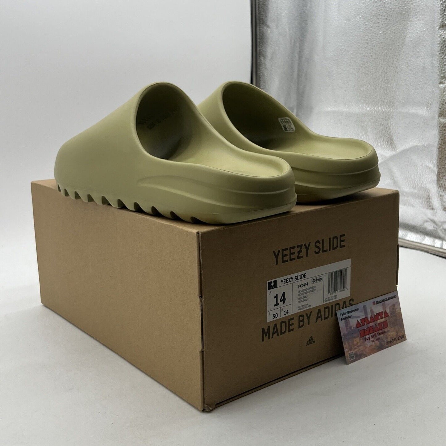 Size 14 - Adidas Yeezy Slide Resin  (FX0494)