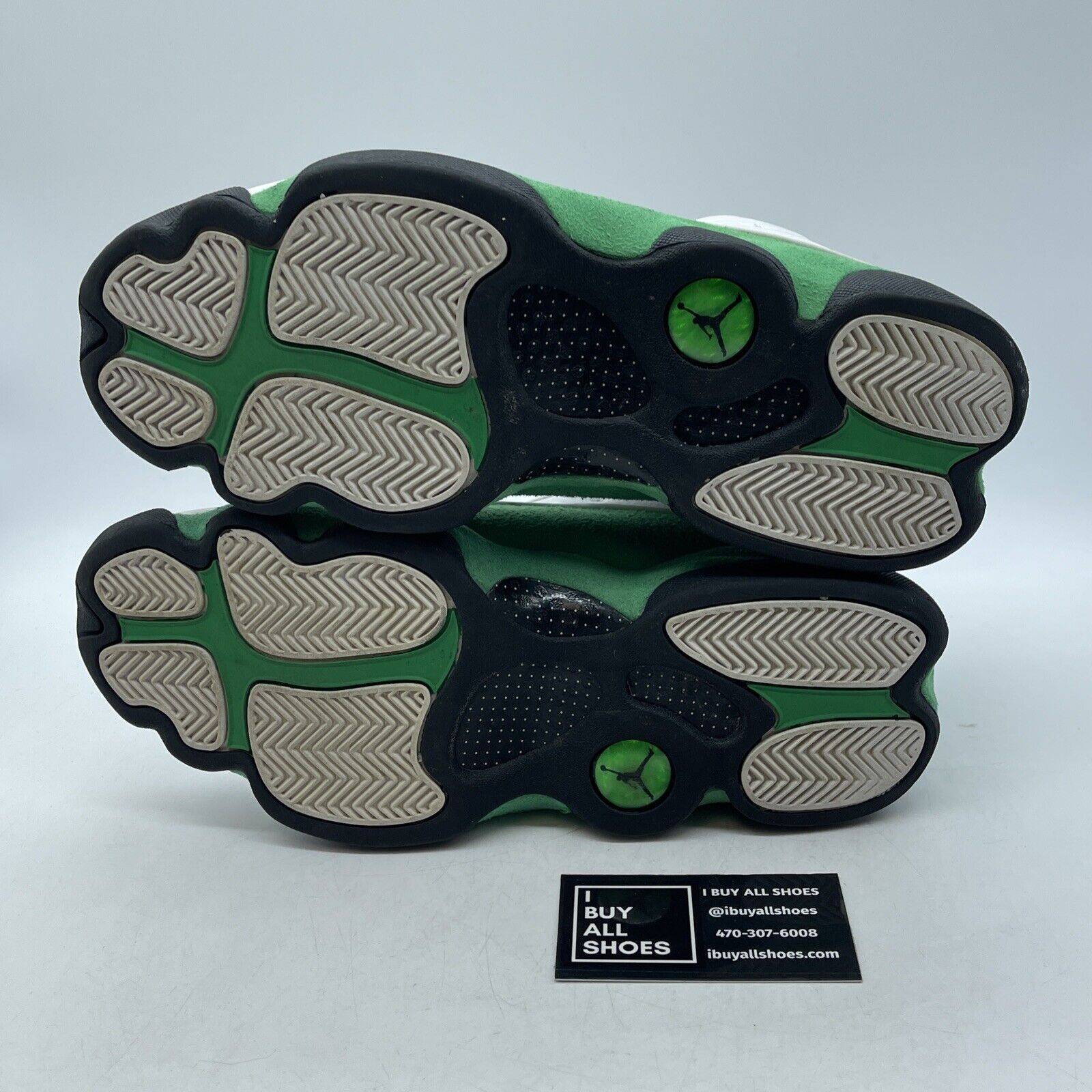 Size 9.5 - Jordan 13 Retro Lucky Green 2020 Suede Leather - (DB6537-113)