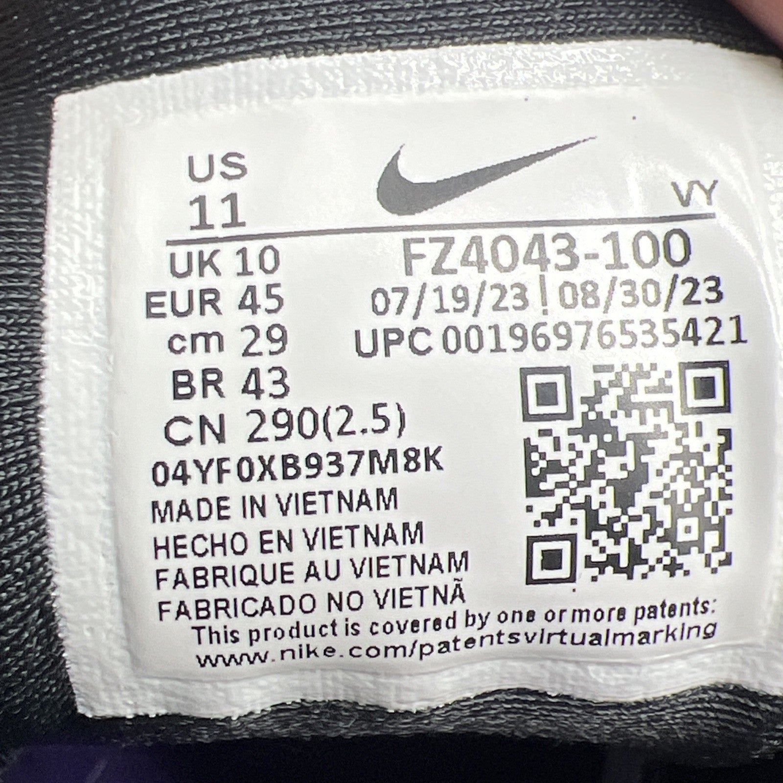 Size 11 - Nike Air Max Penny 1 Penny Story (FZ4043-100)