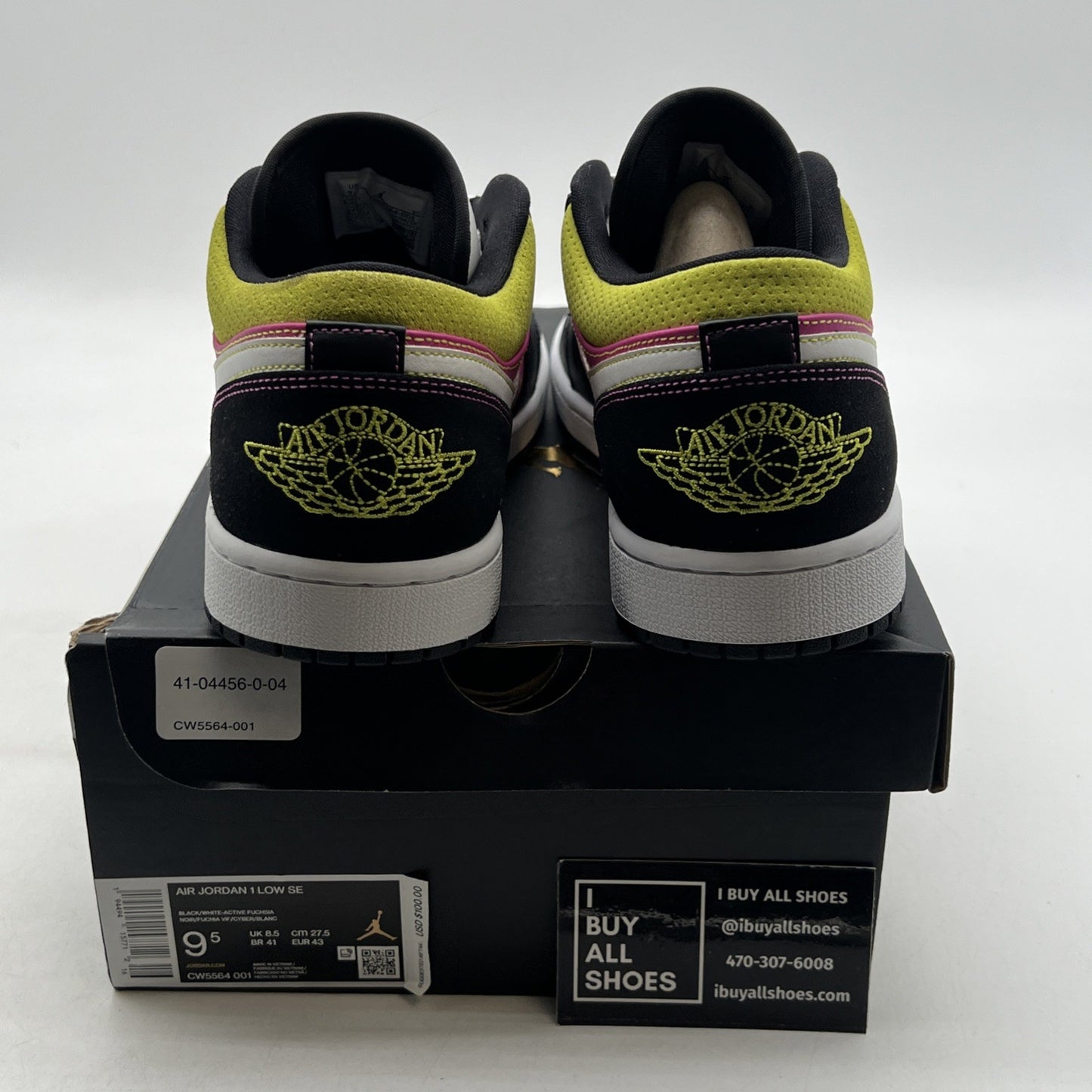 Size 9.5 - Air Jordan 1 Low Spray Paint (CW5564-001)
