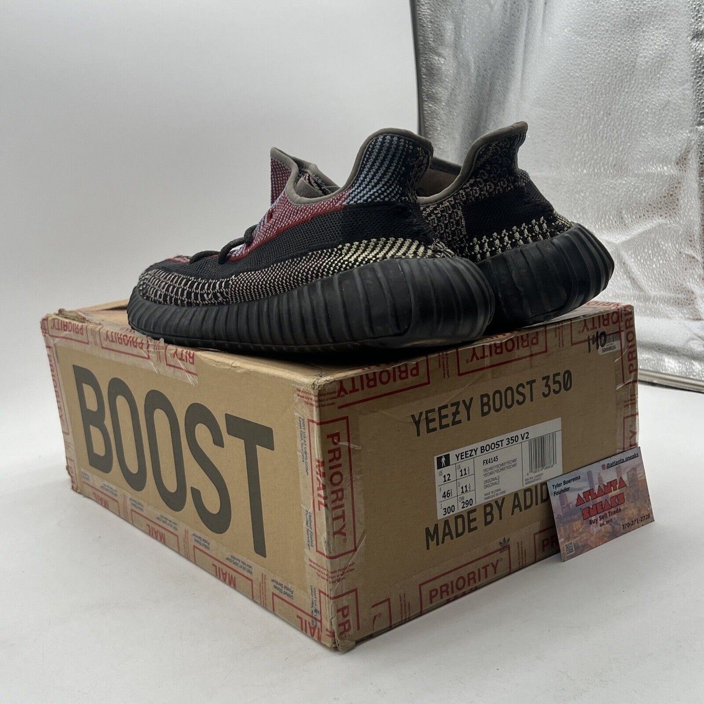 Size 12 - adidas Yeezy Boost 350 V2 Yecheil Reflective (FX4145)