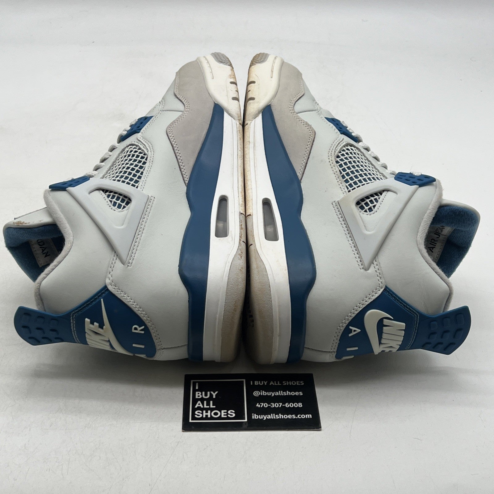 Size 10.5 - Air Jordan 4 Retro 2024 Military Blue (FV5029-141)