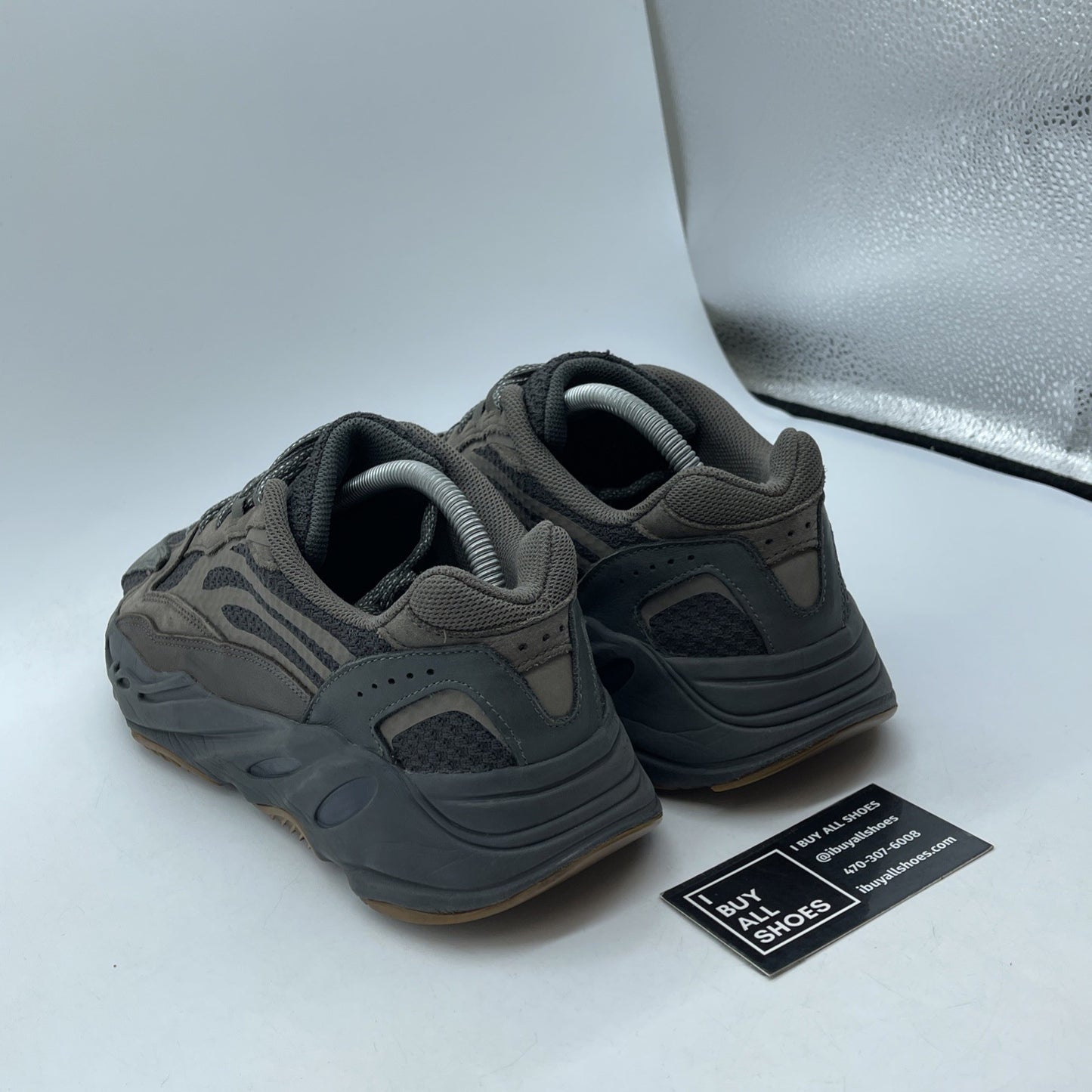 Size 9.5 - adidas Yeezy Boost 700 V2 Geode Brown Black Suede Leather (EG6860)