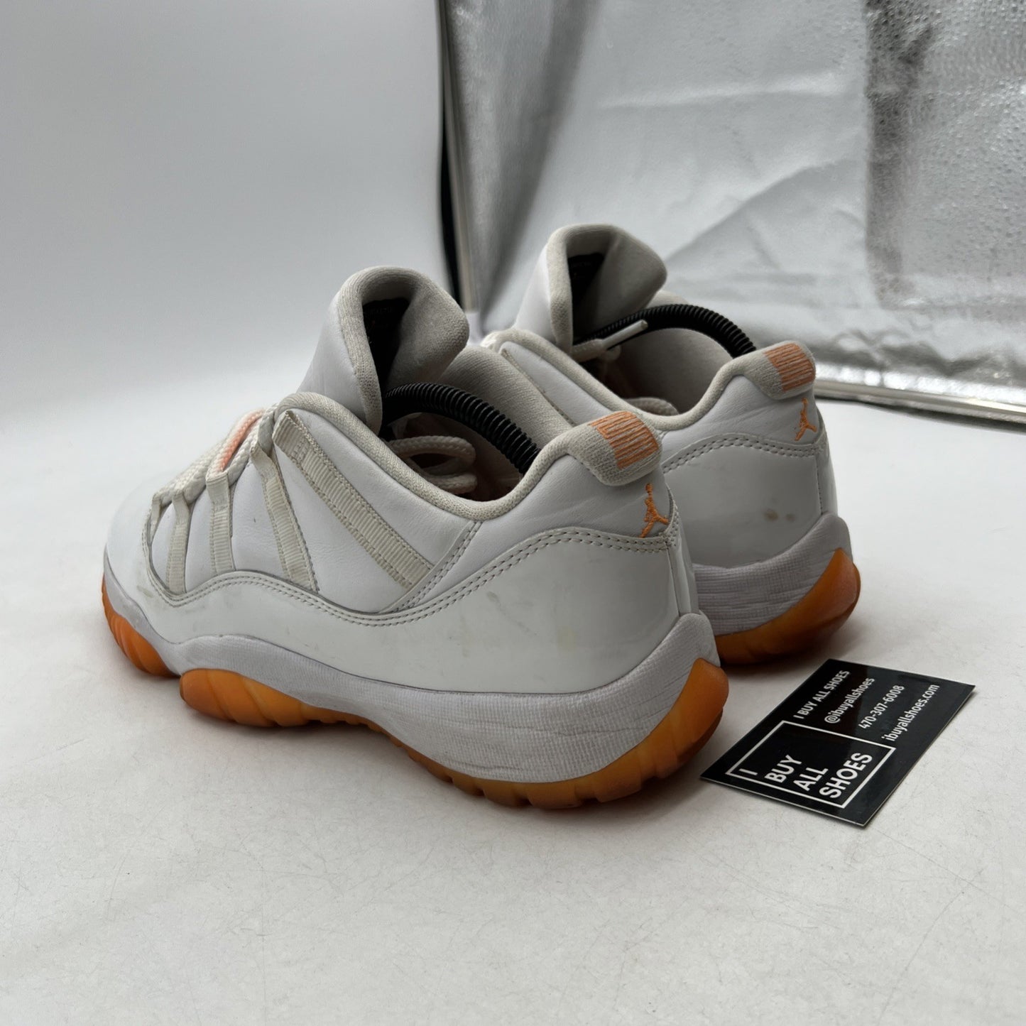 Size 10.5 - Air Jordan 11 Retro Low Bright Citrus W (AH7860-139)