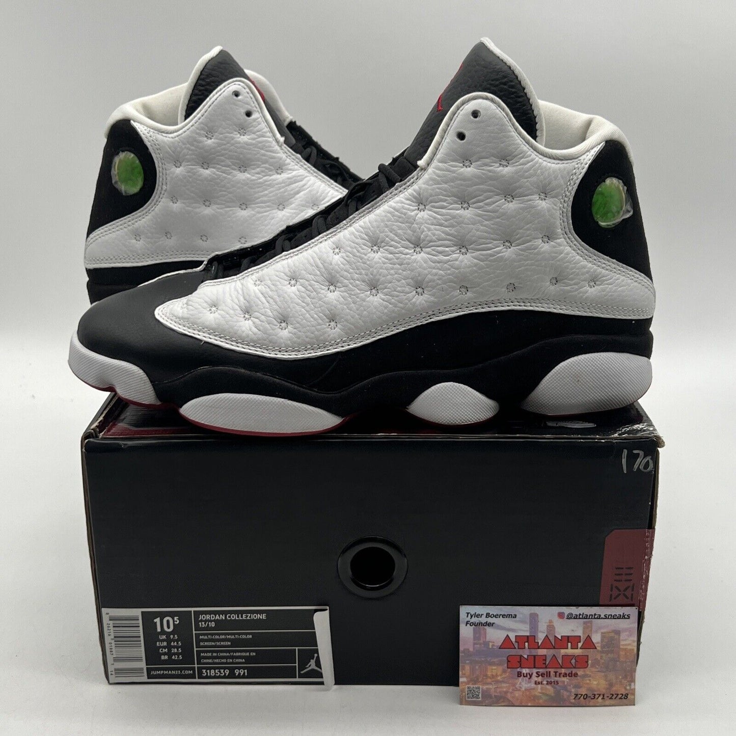 Size 10.5 - Air Jordan 13 Retro 2008 He Got Game Countdown Pack (309259-104)