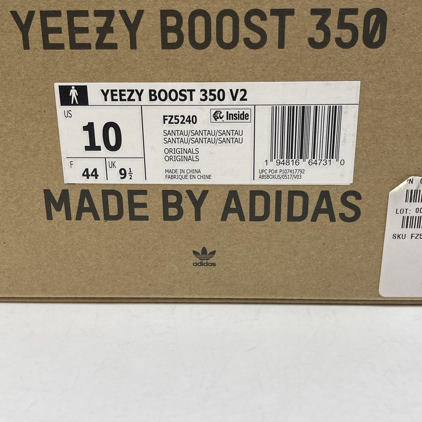 Size 10 - Yeezy Boost 350 V2 Sand Taupe Brown Suede (FZ5240)