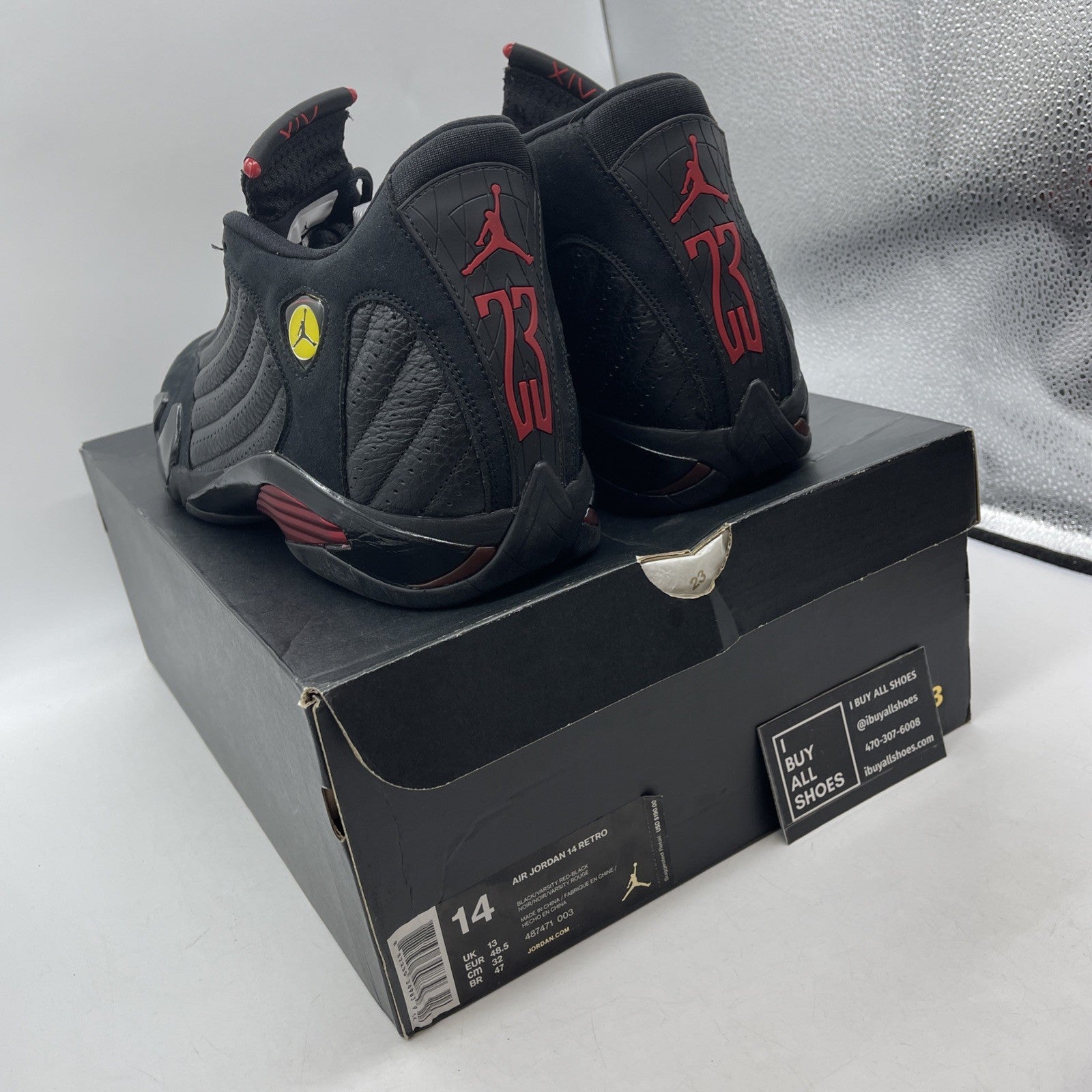Size 14 - Air Jordan 14 Retro 2018 Last Shot (487471-003)