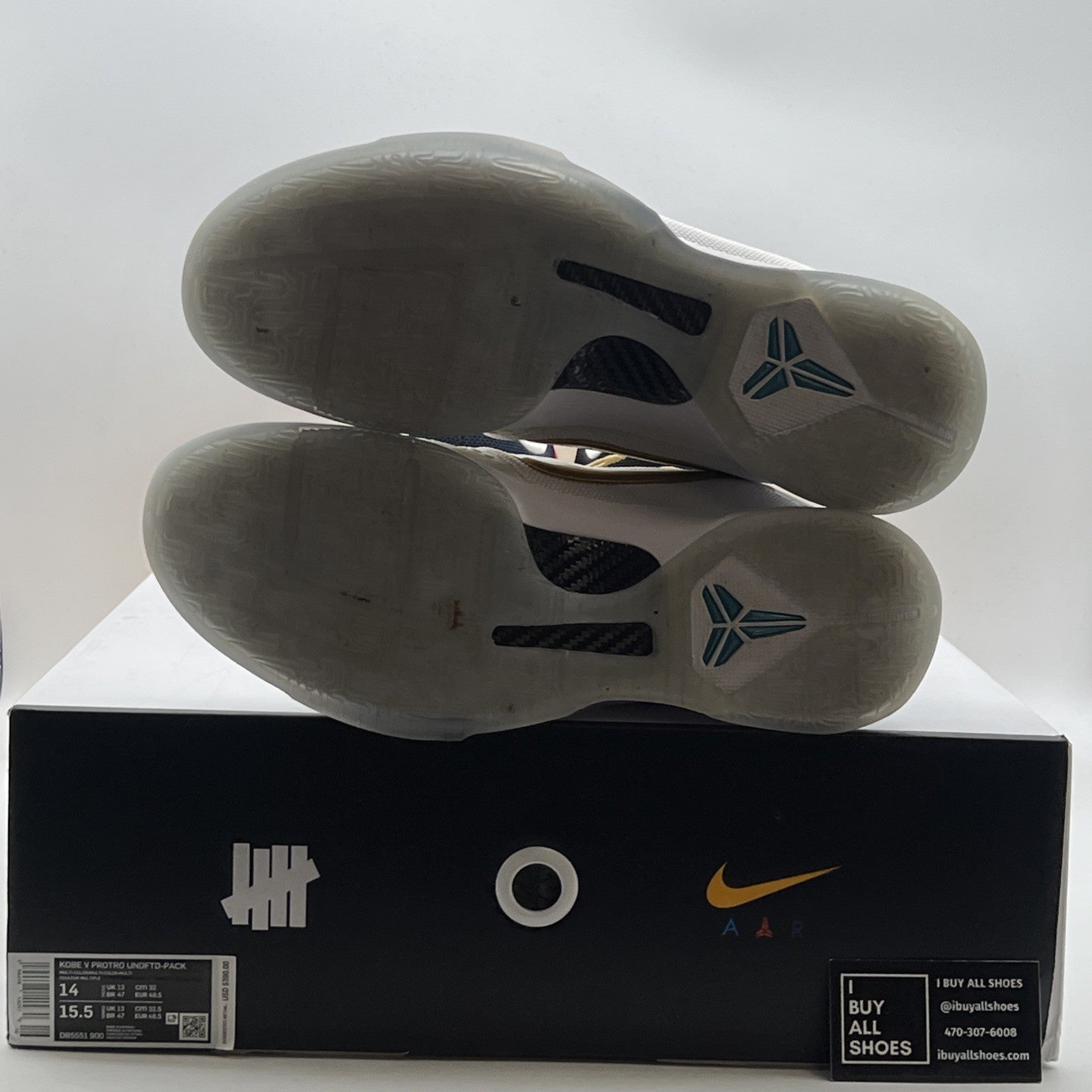 Size 14 - Nike Kobe 5 Protro Undefeated “What If” Pack (DB5551-900)