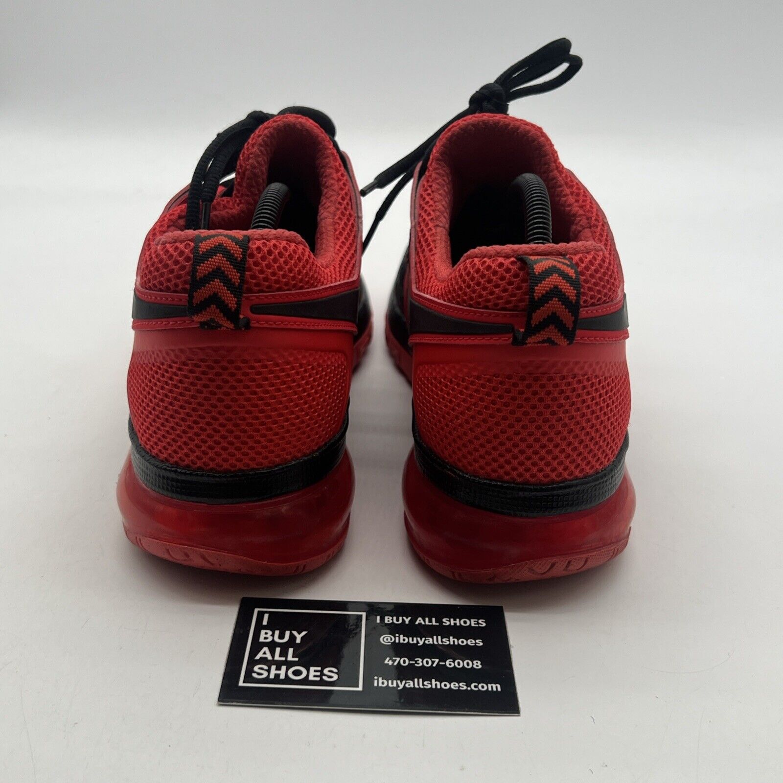 Size 10.5 - Nike Fingertrap Max Red (644673-006)
