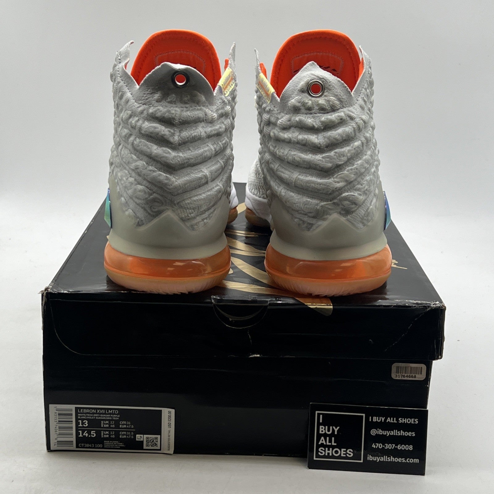 Size 13 - Nike LeBron 17 LMTD Future Air (CT3843-100)
