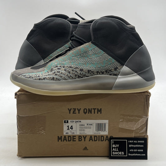 Size 14 - adidas Yeezy Quantum Teal Blue (G58864)