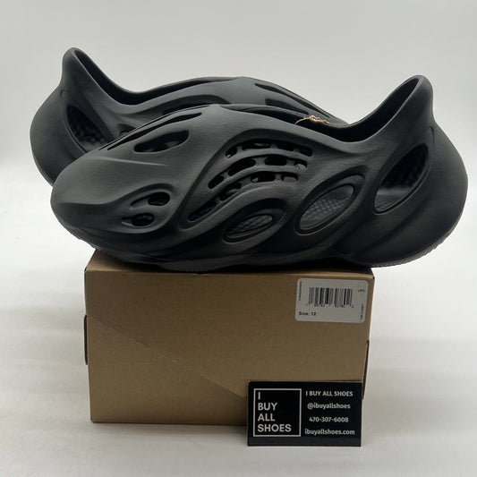 Size 12 - Adidas Yeezy Foam Runner - Onyx (HP8739)