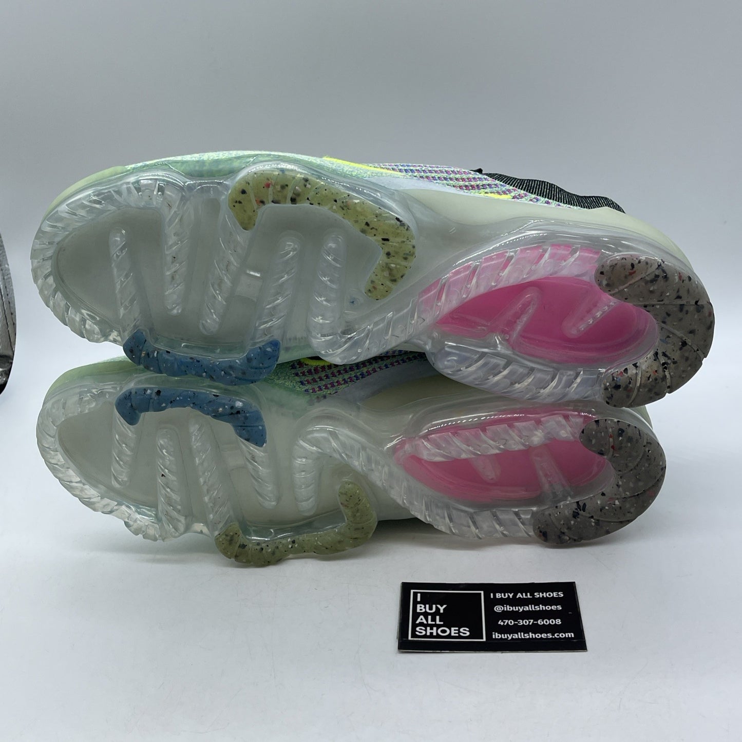 Size 14 - Nike Air VaporMax 2021 Flyknit Next Nature Volt Photo Blue DX3368-700
