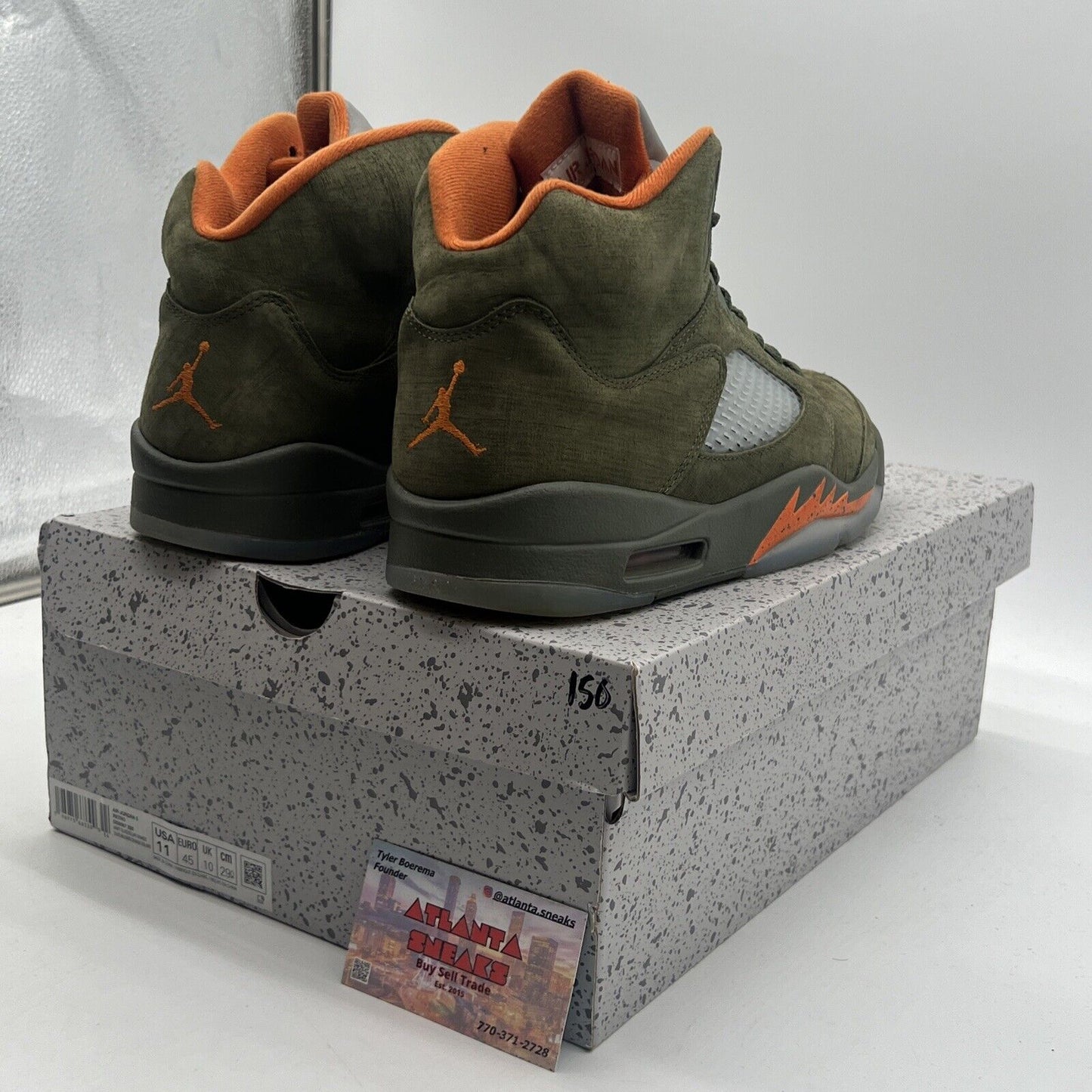 Size 11 - Air Jordan 5 Retro 2024 Olive Orange Icey (DD0587-308)