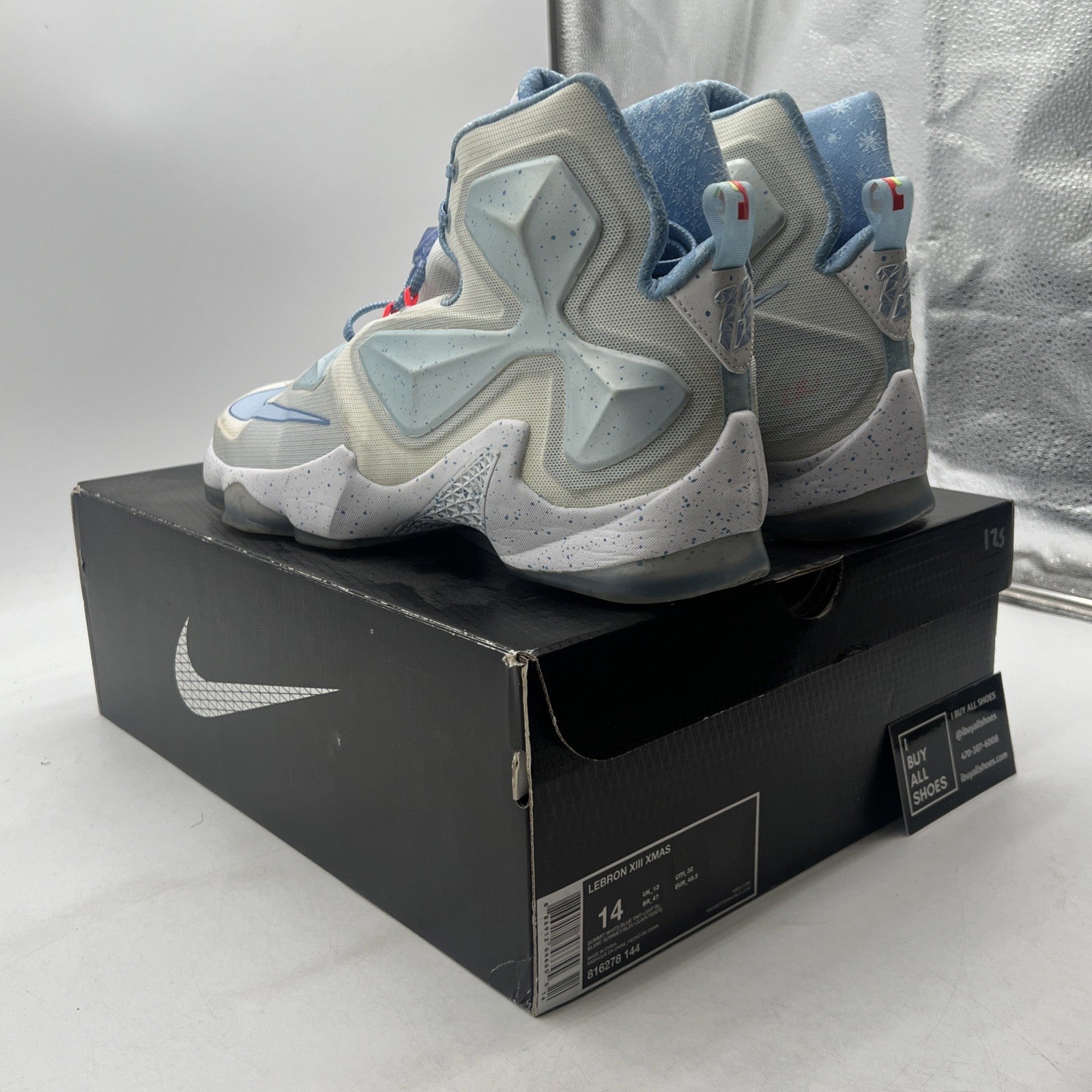 Size 14 - Nike LeBron 13 Christmas (816278-144)