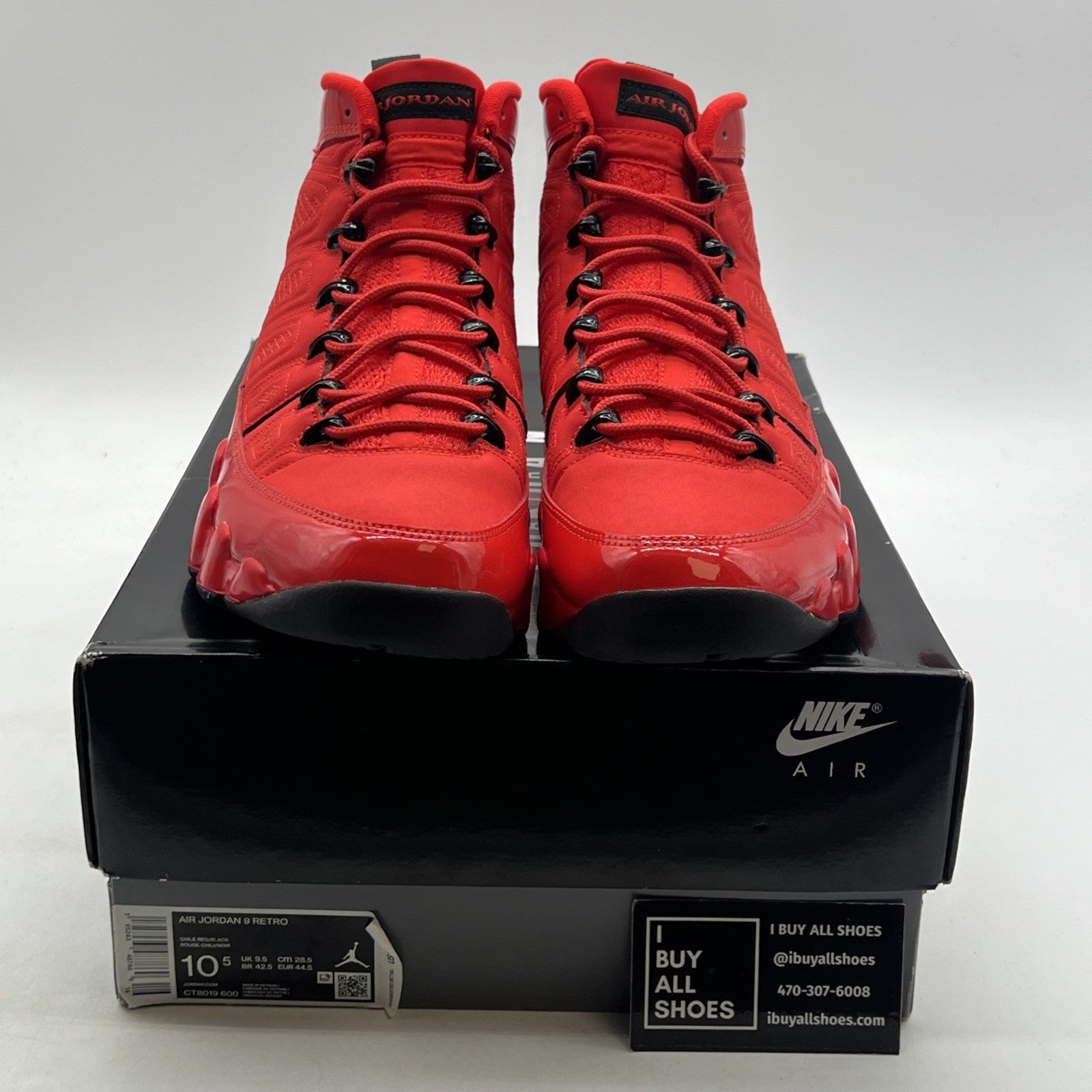 Size 10.5 - Air Jordan 9 Chile Red (CT8019-600)