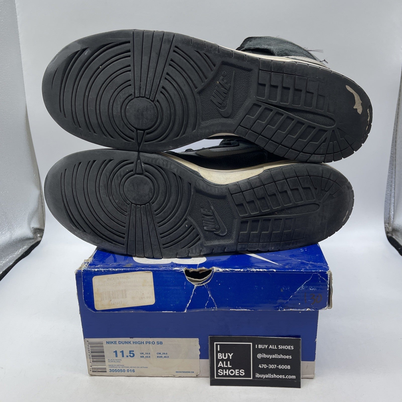 Size 11.5 - Nike Dunk Pro SB High Venom (305050-016)