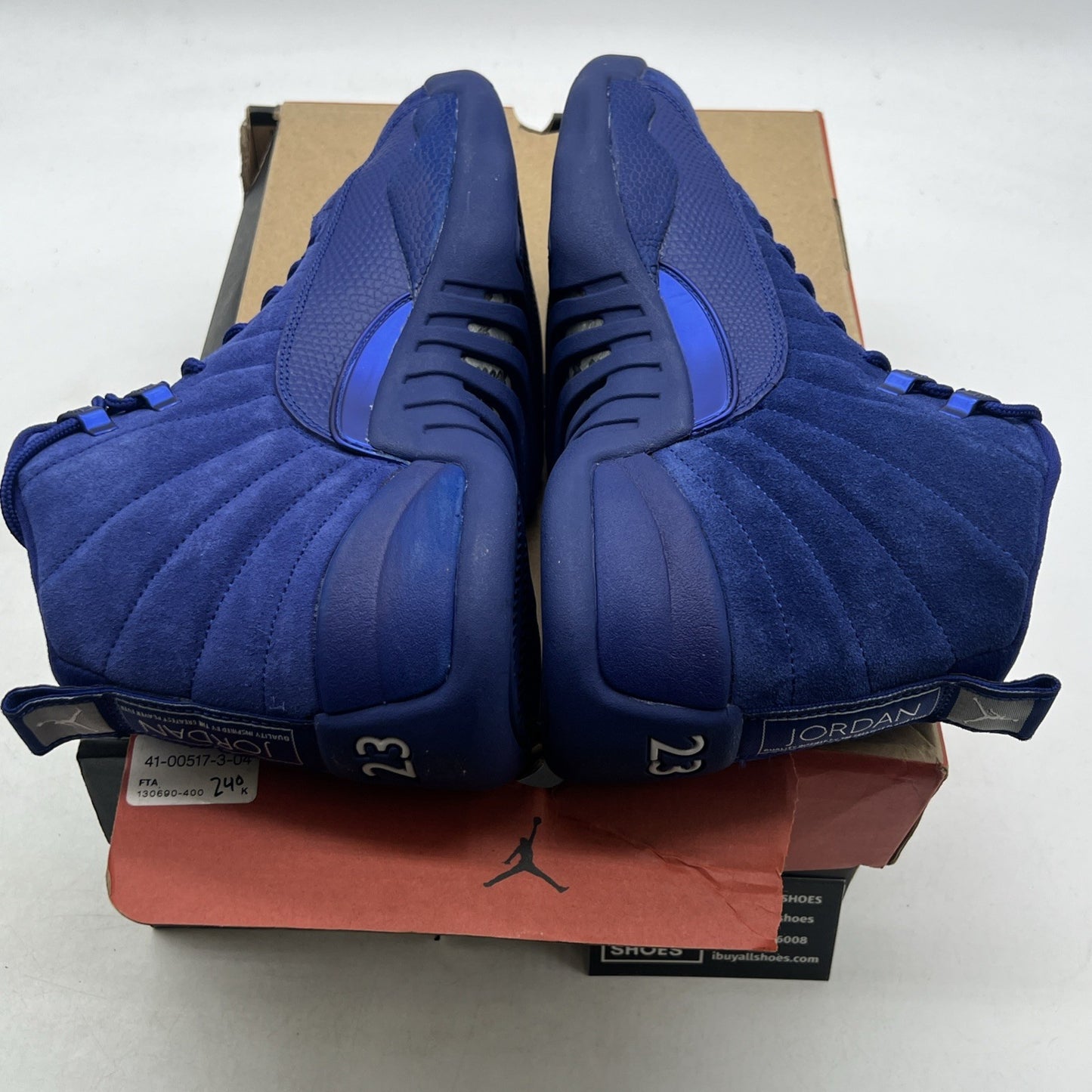 Size 9 - Air Jordan 12 Retro Deep Royal (130690-400)