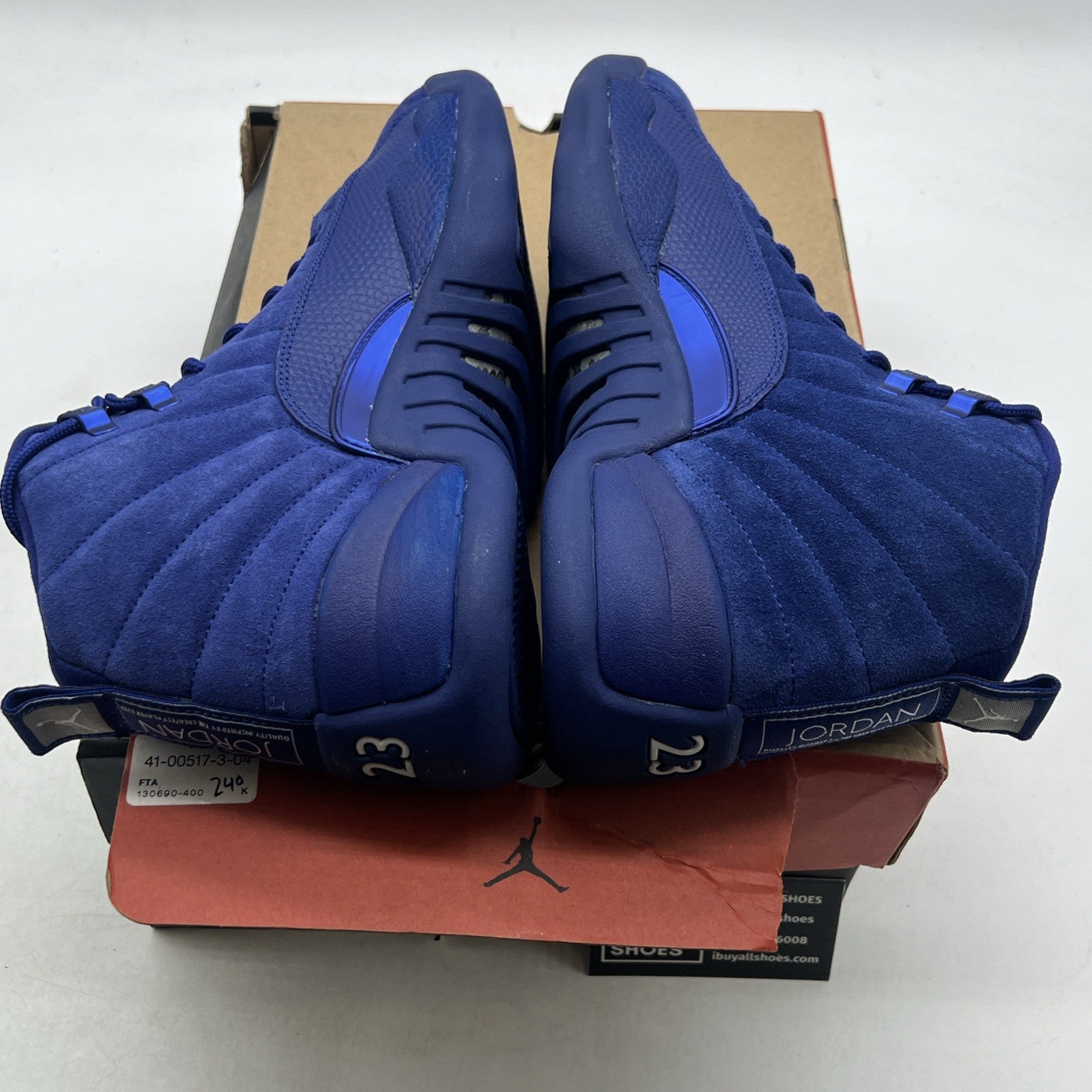 Size 9 - Air Jordan 12 Retro Deep Royal (130690-400)