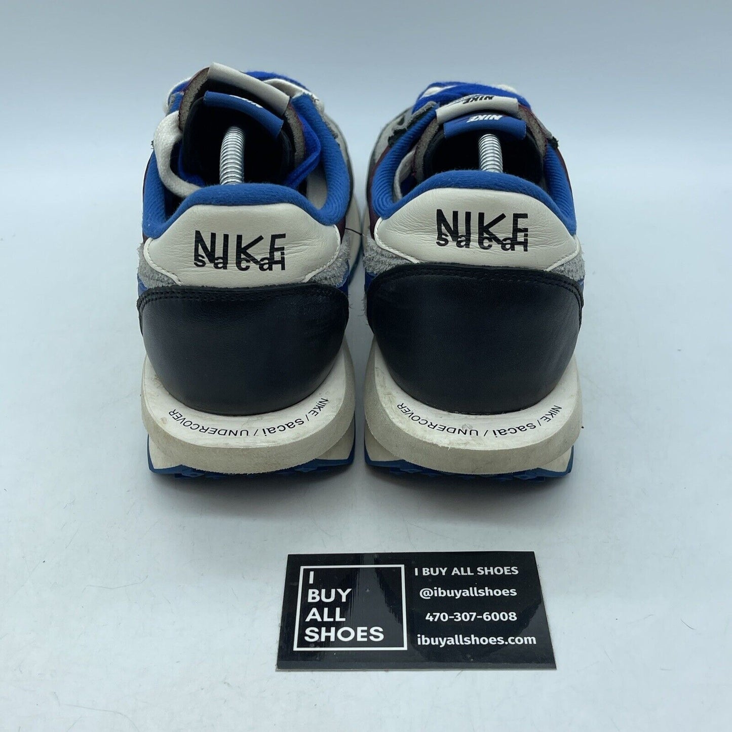 Size 12 - Nike sacai x Undercover x LDWaffle Night Maroon Team Royal -DJ4877-600